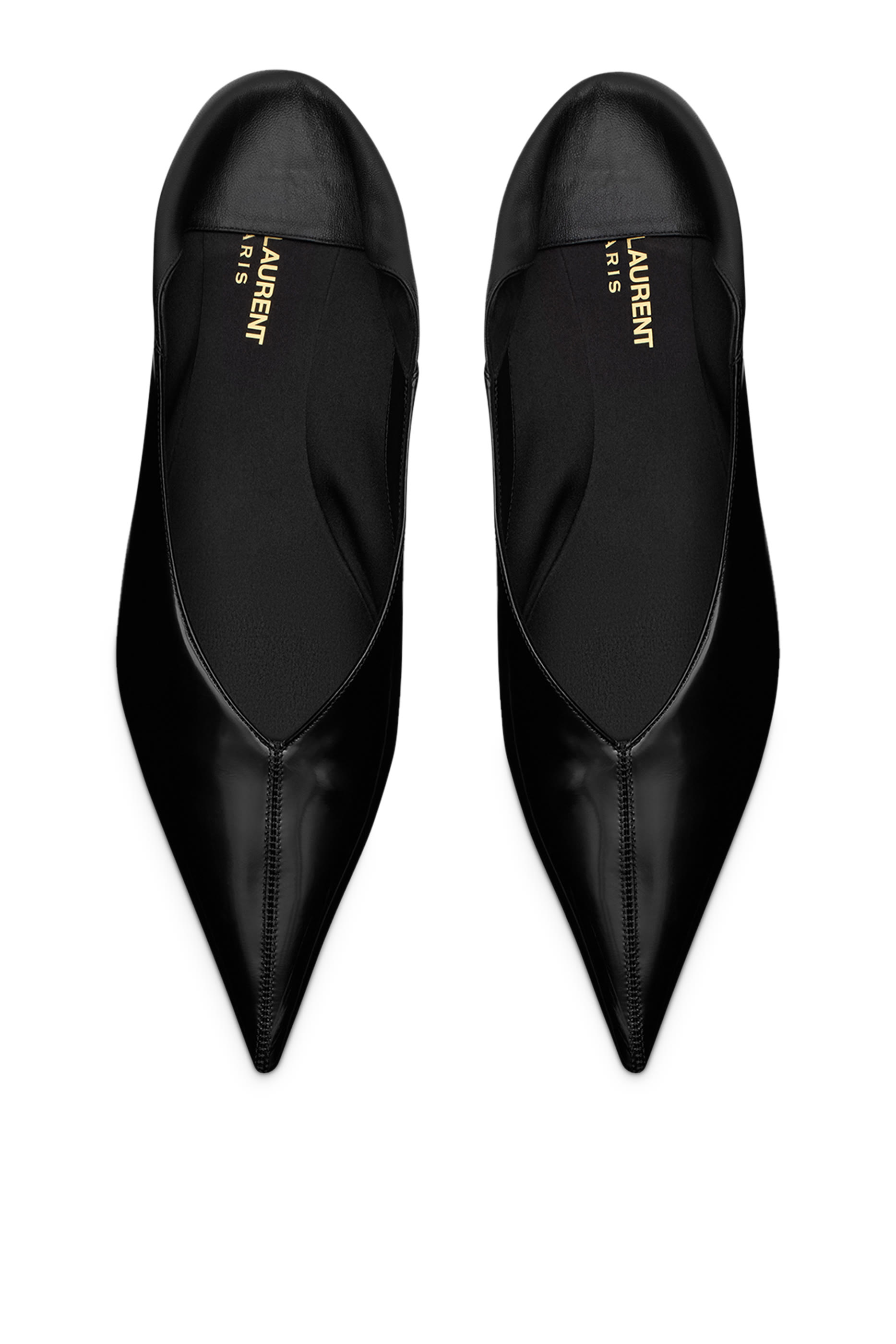 Nour Flat Leather Slippers