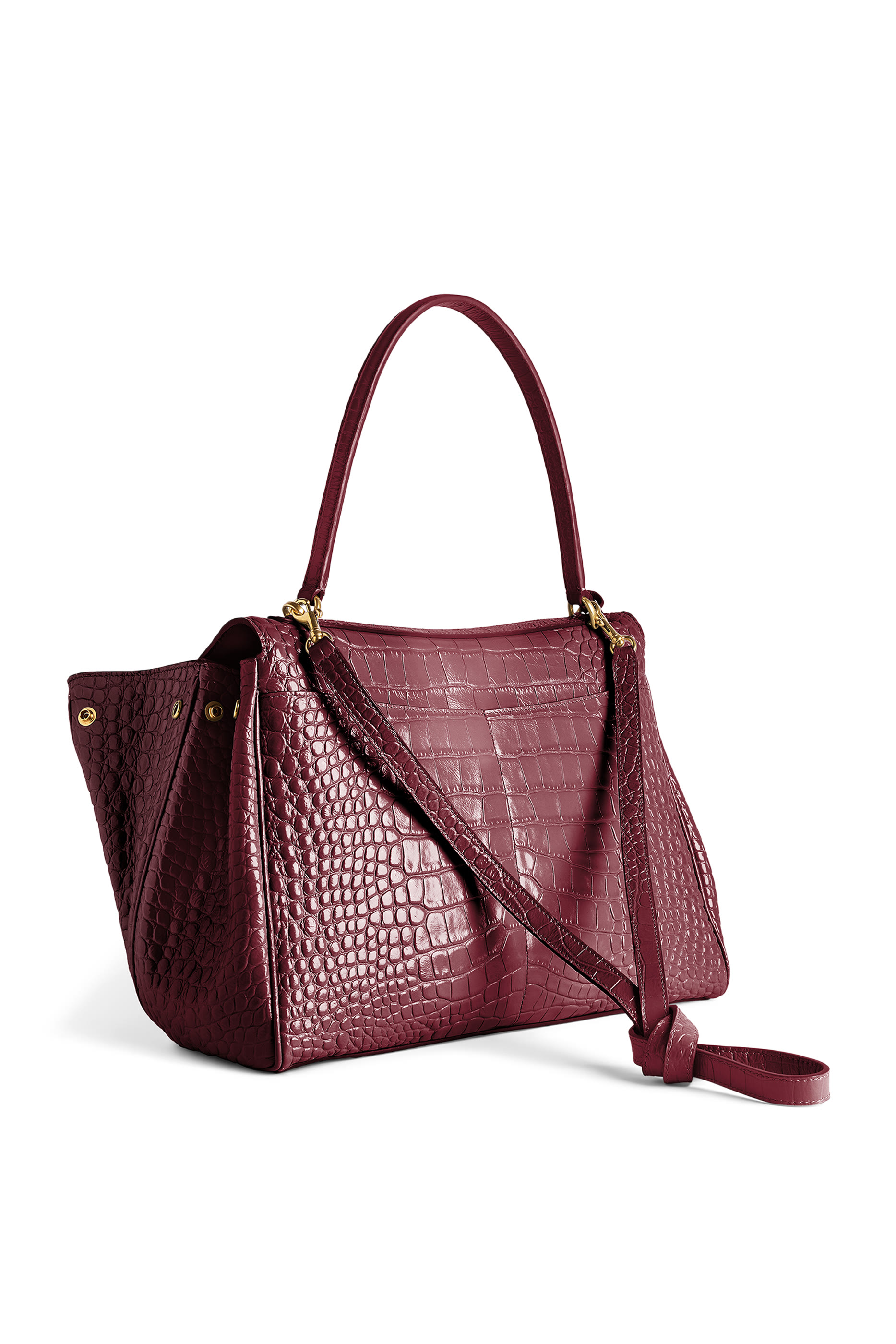 Rodeo Croc Embossed Handbag Medium