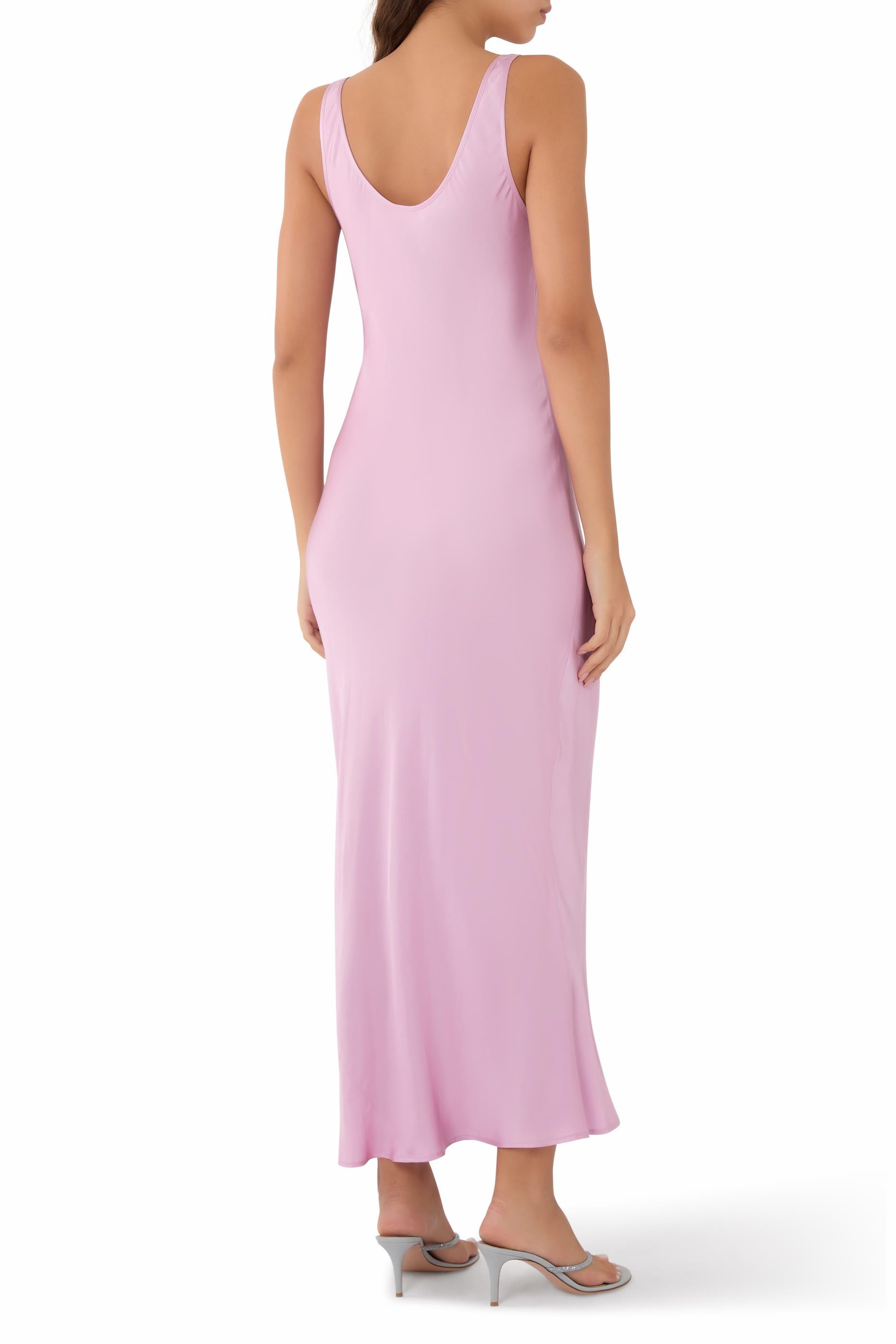 Akiya Satin Maxi Dress