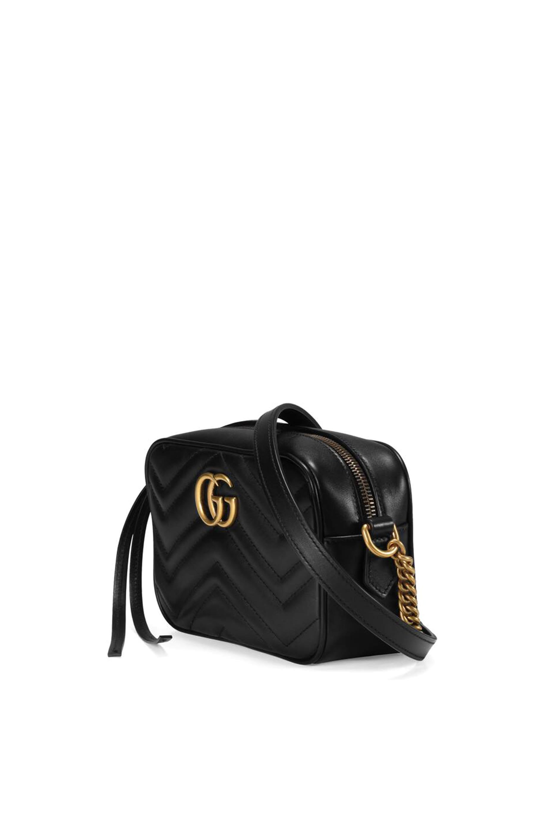 Mini GG Marmont Camera Cross-Body Bag