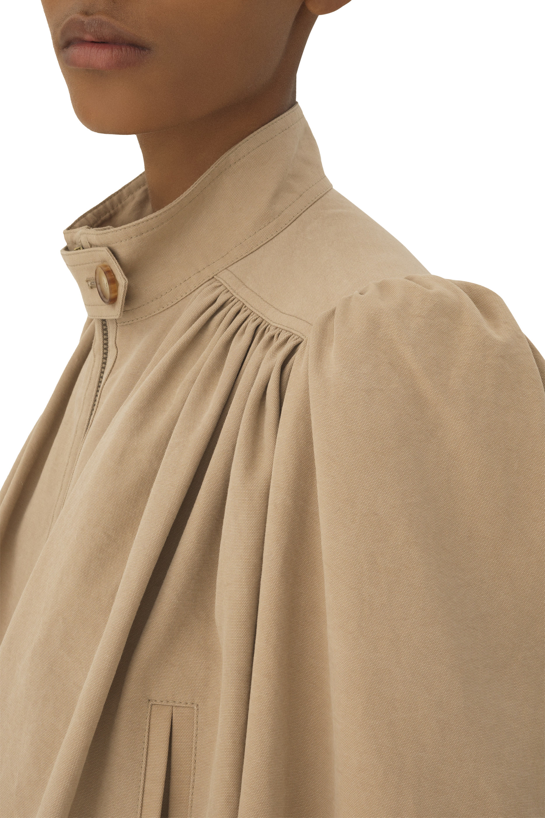  Gathered Boule Jacket 