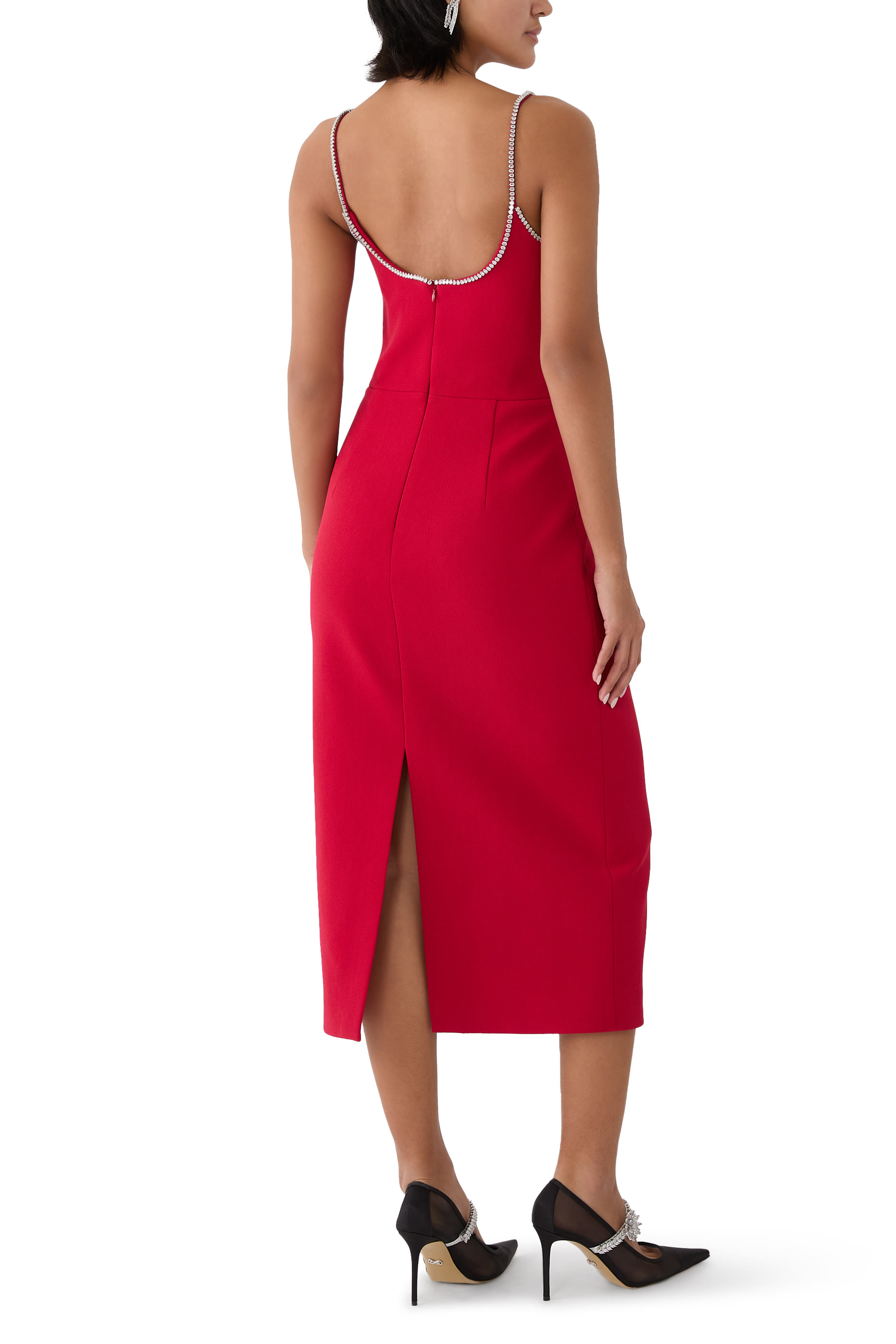 Akari Strap Midi Dress