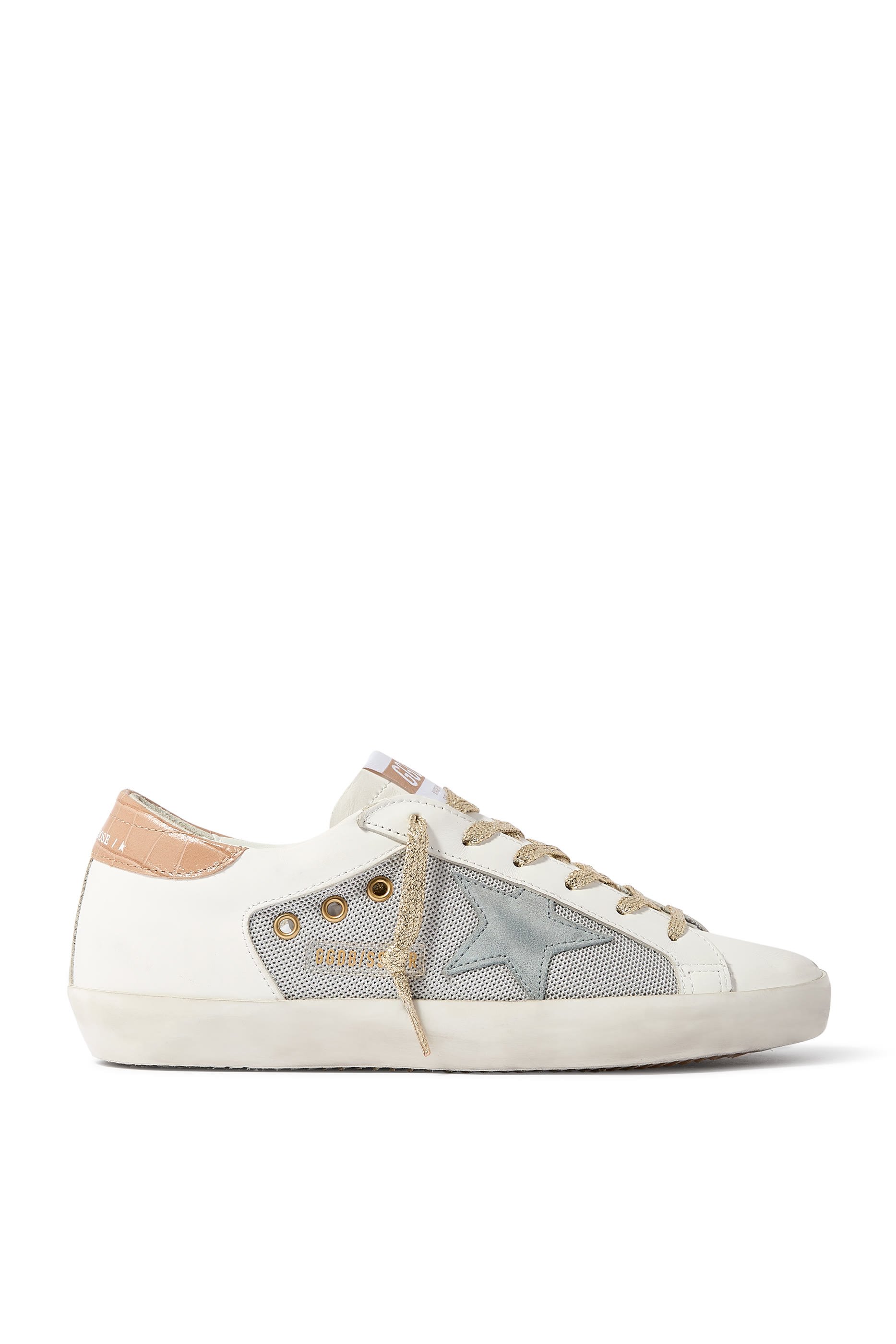 Super-Star Net & Leather Sneakers