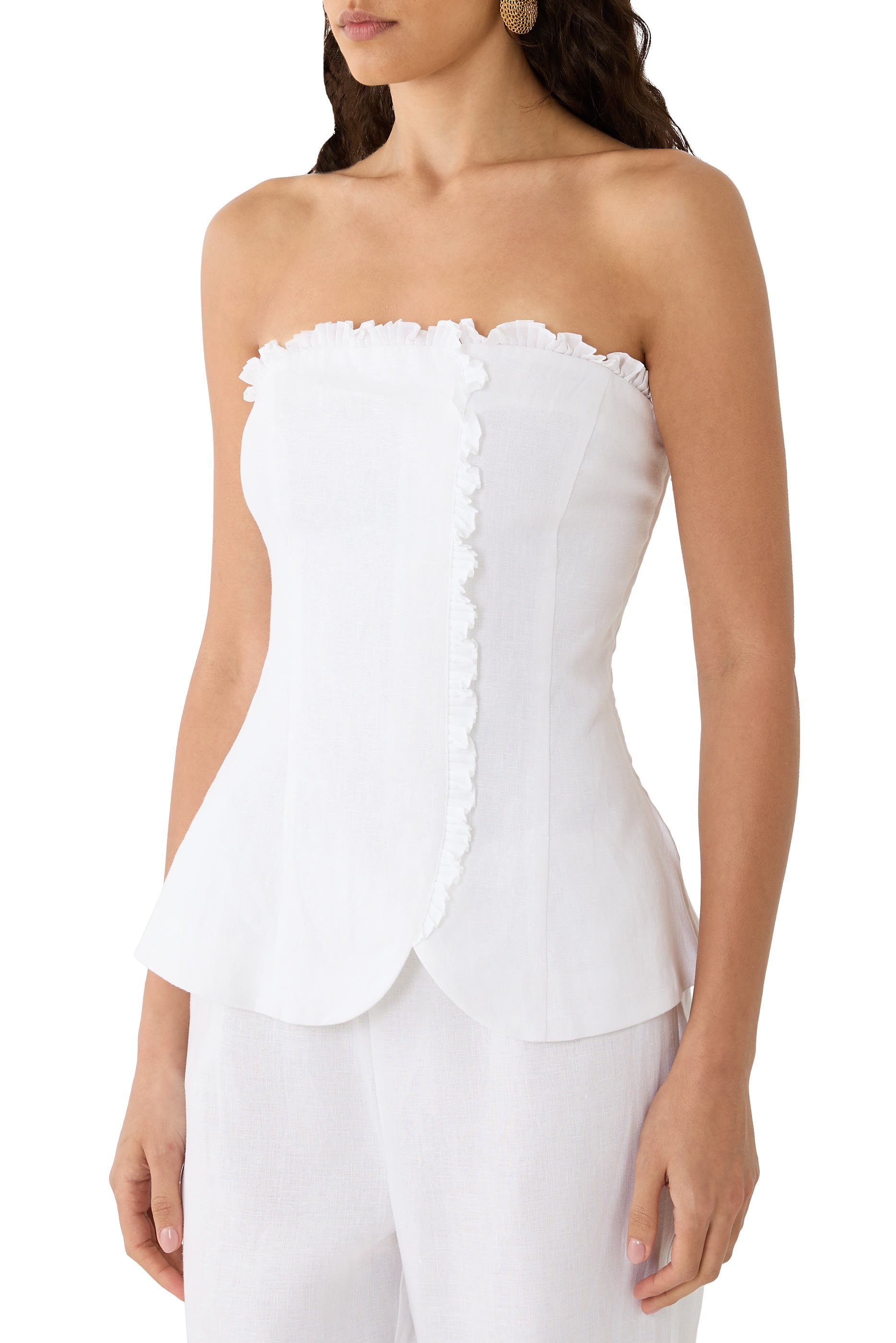 Florence Strapless Top