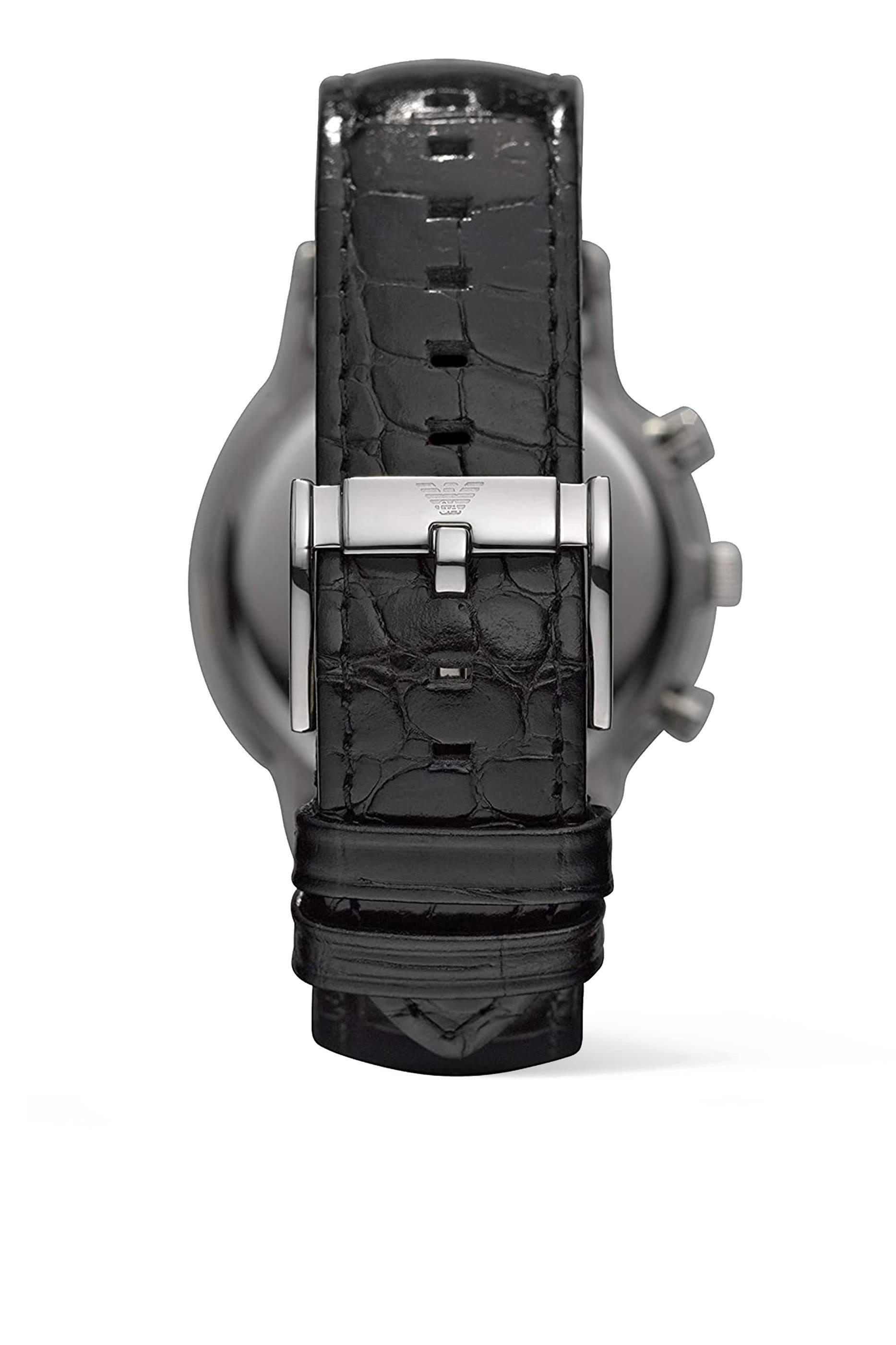 Renato 43mm Chronograph Leather Watch