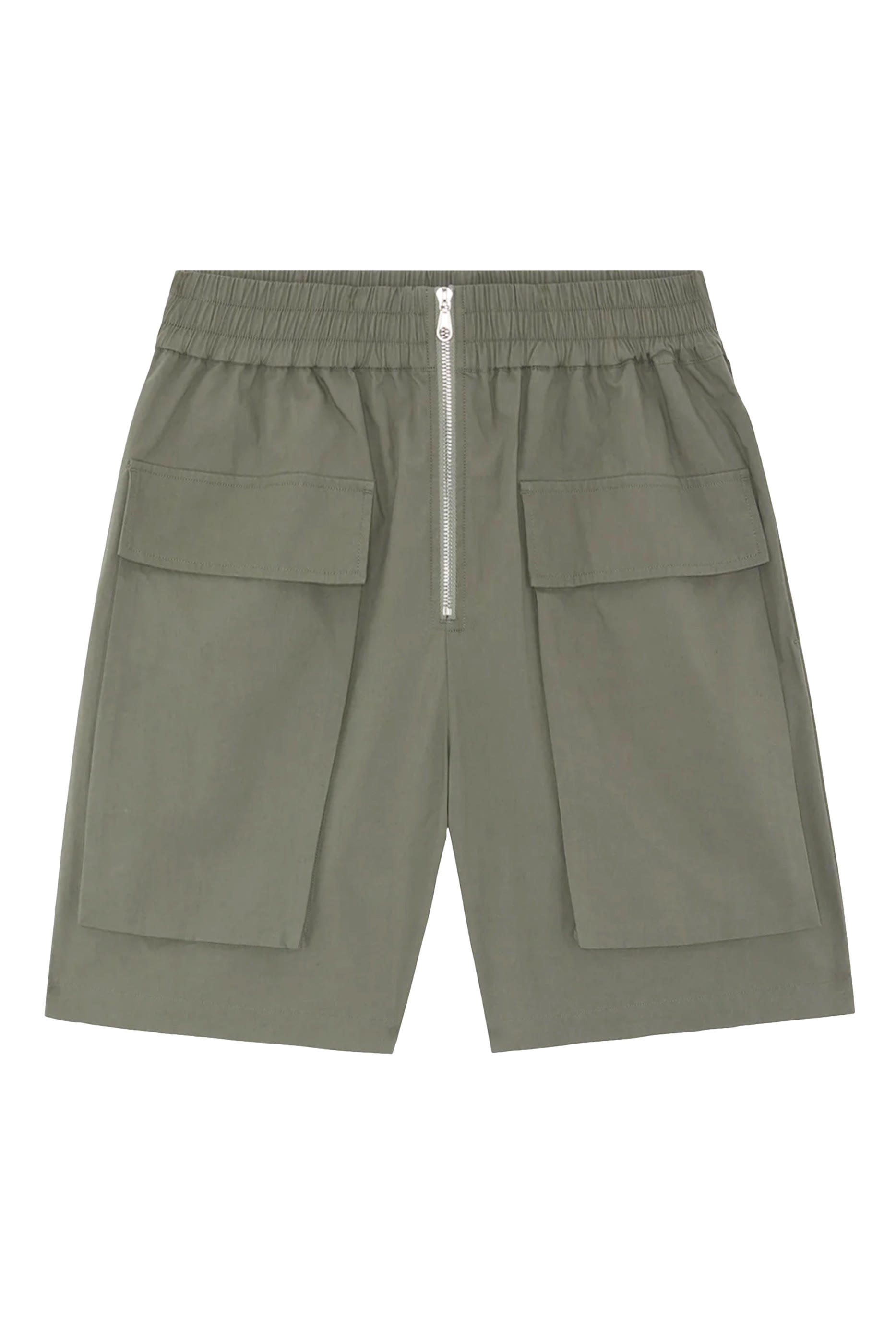Oversized Pockets Cotton Cargo Shorts