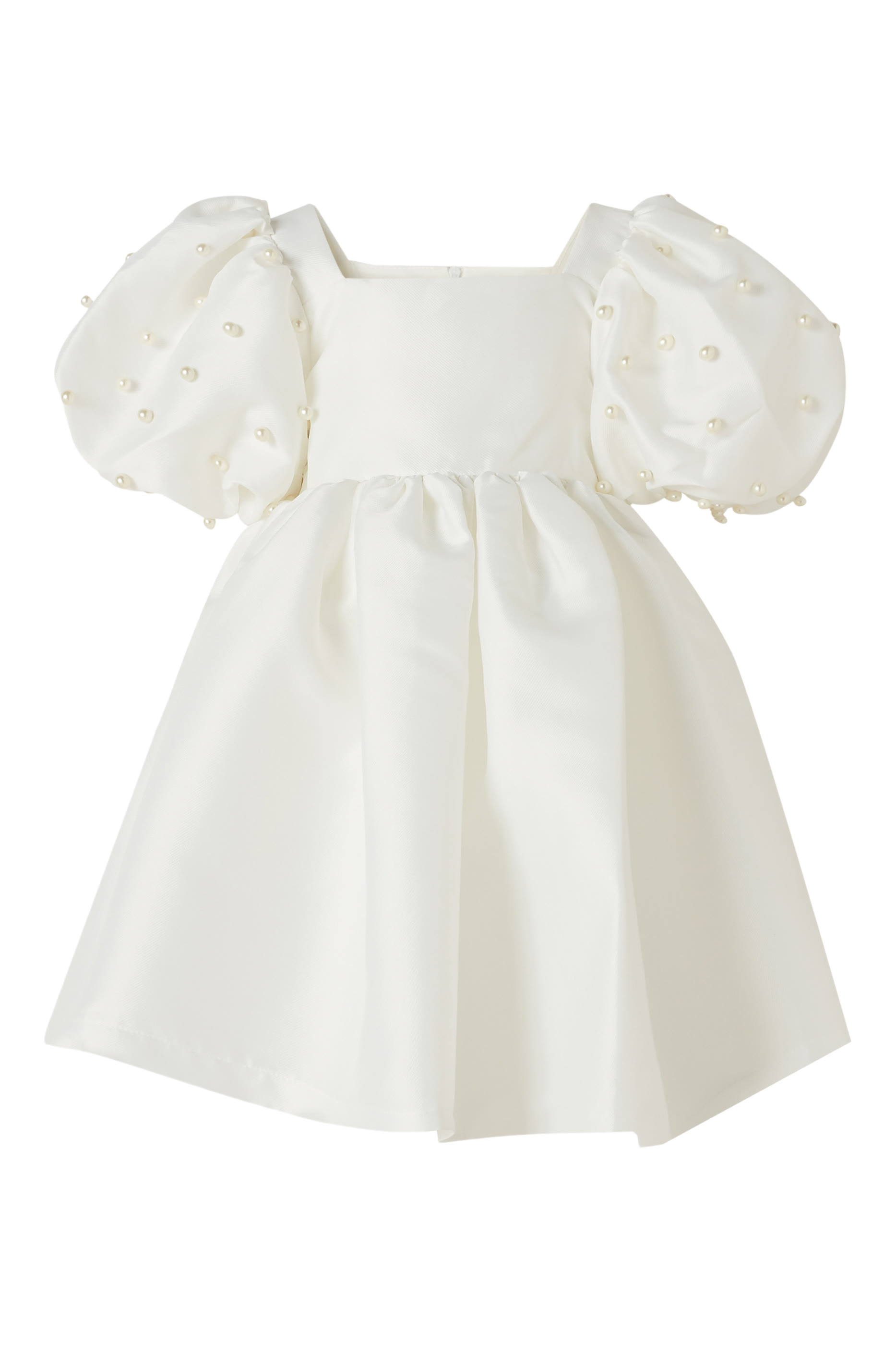 Kids Puffy Pearl Dress