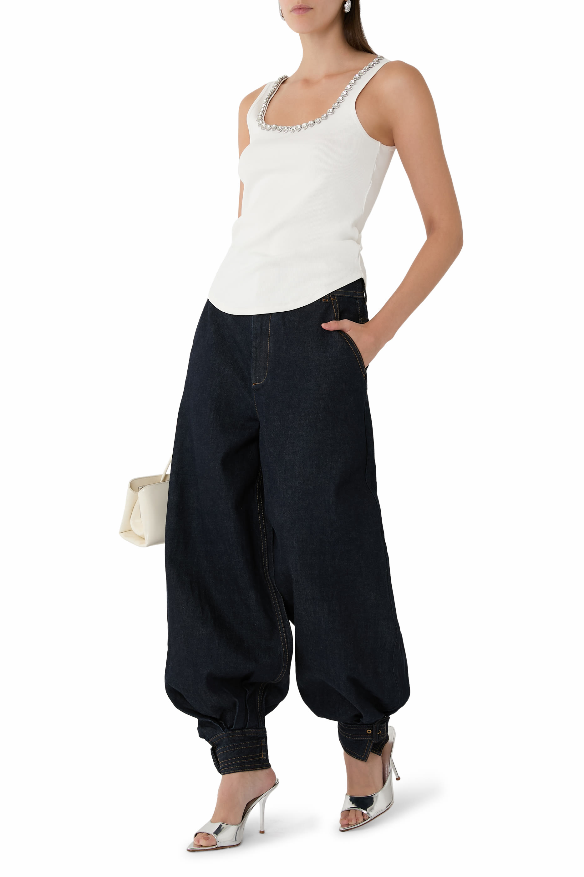 Embellished Tank Top