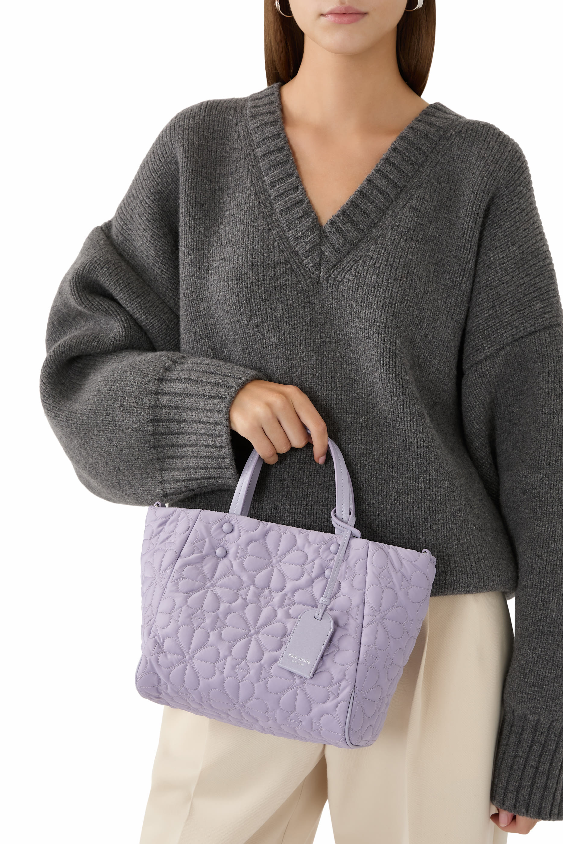 Tilly Quilted Small Tote Bag