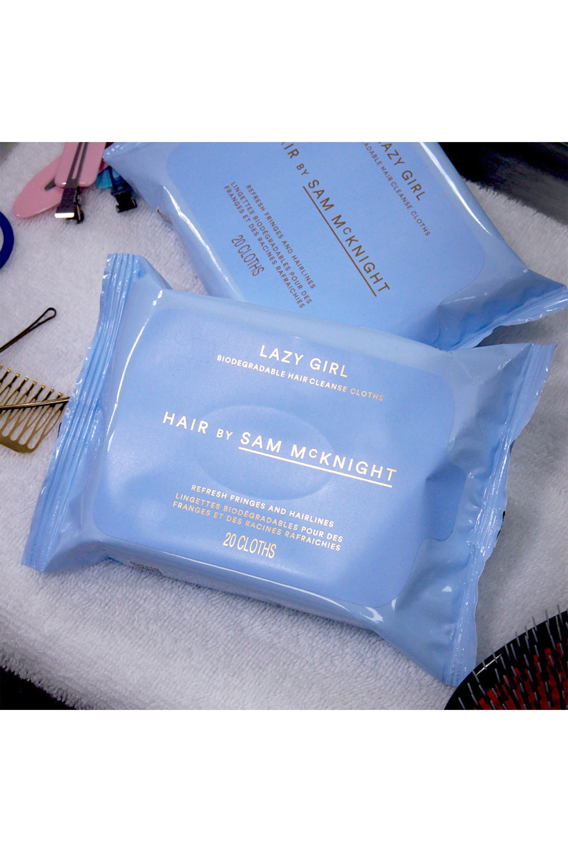 Lazy Girl Biodegradable Hair Cleanse Cloths