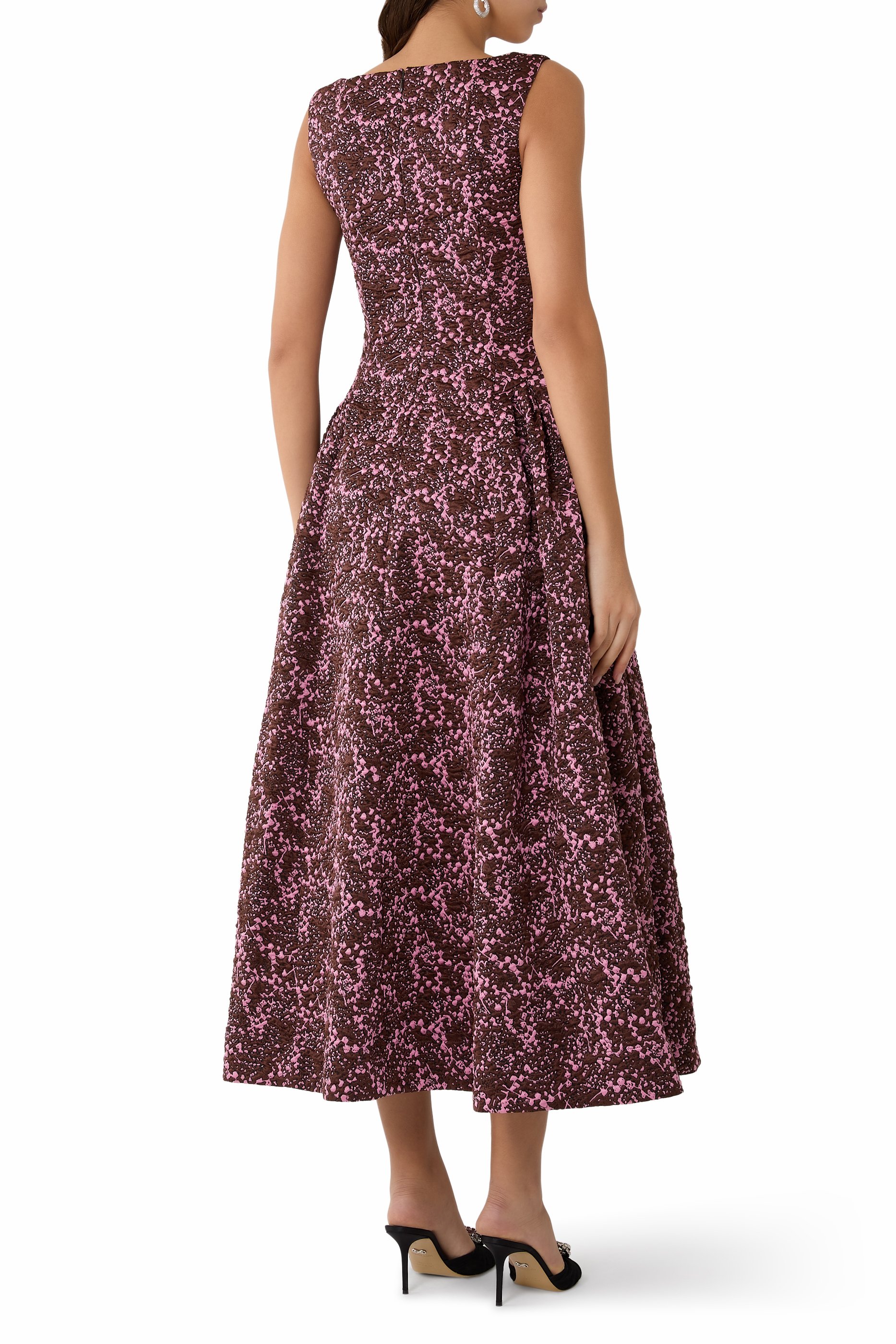 Sylvie Jacquard Dress