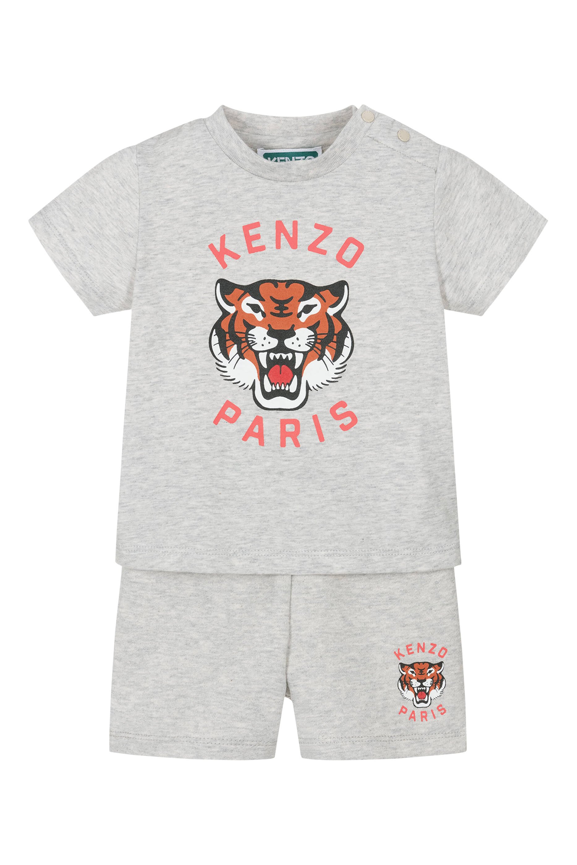 Kids Lucky Tiger Shirt and Shorts Set