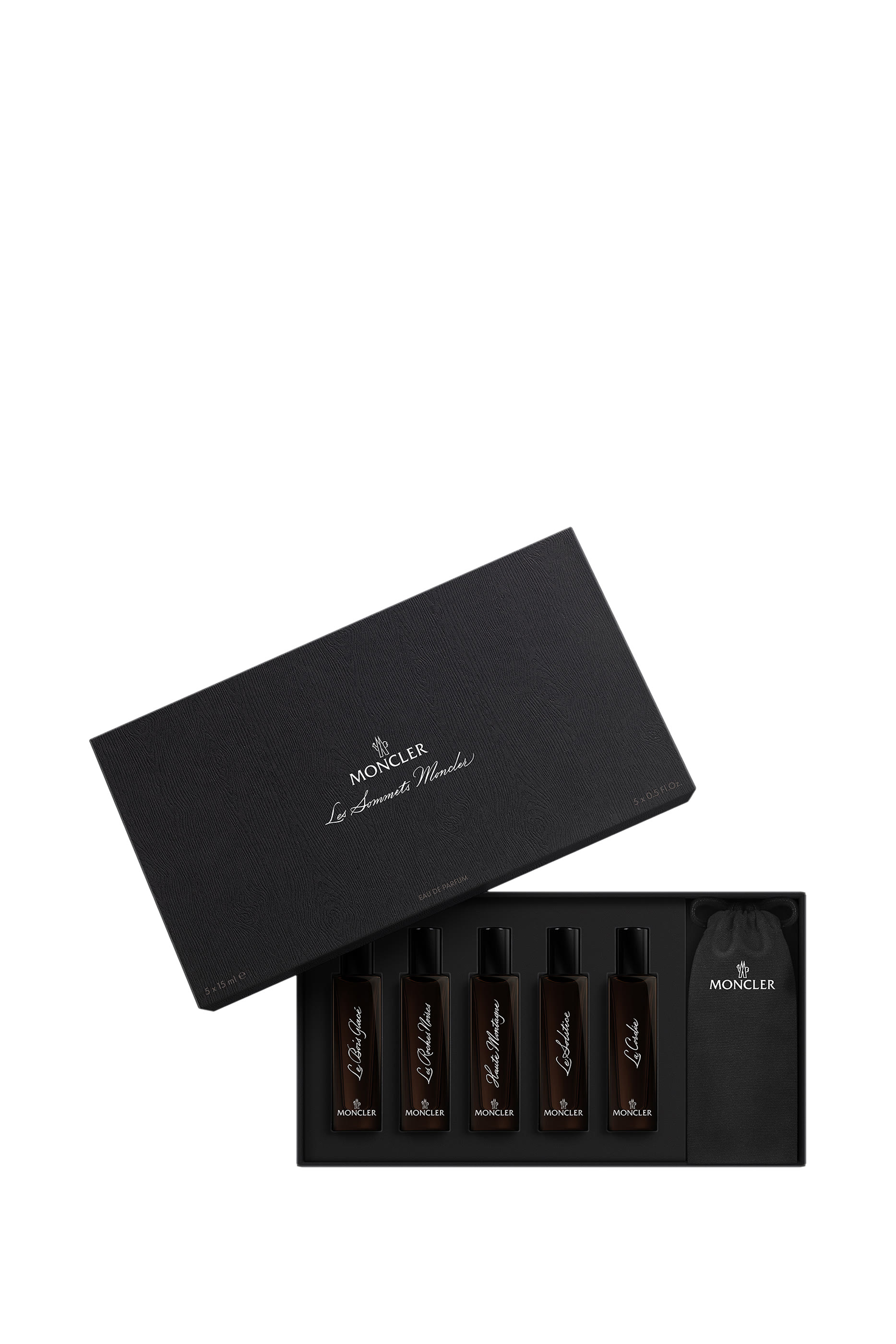 Les Sommets Eau de Parfum, Set of 5