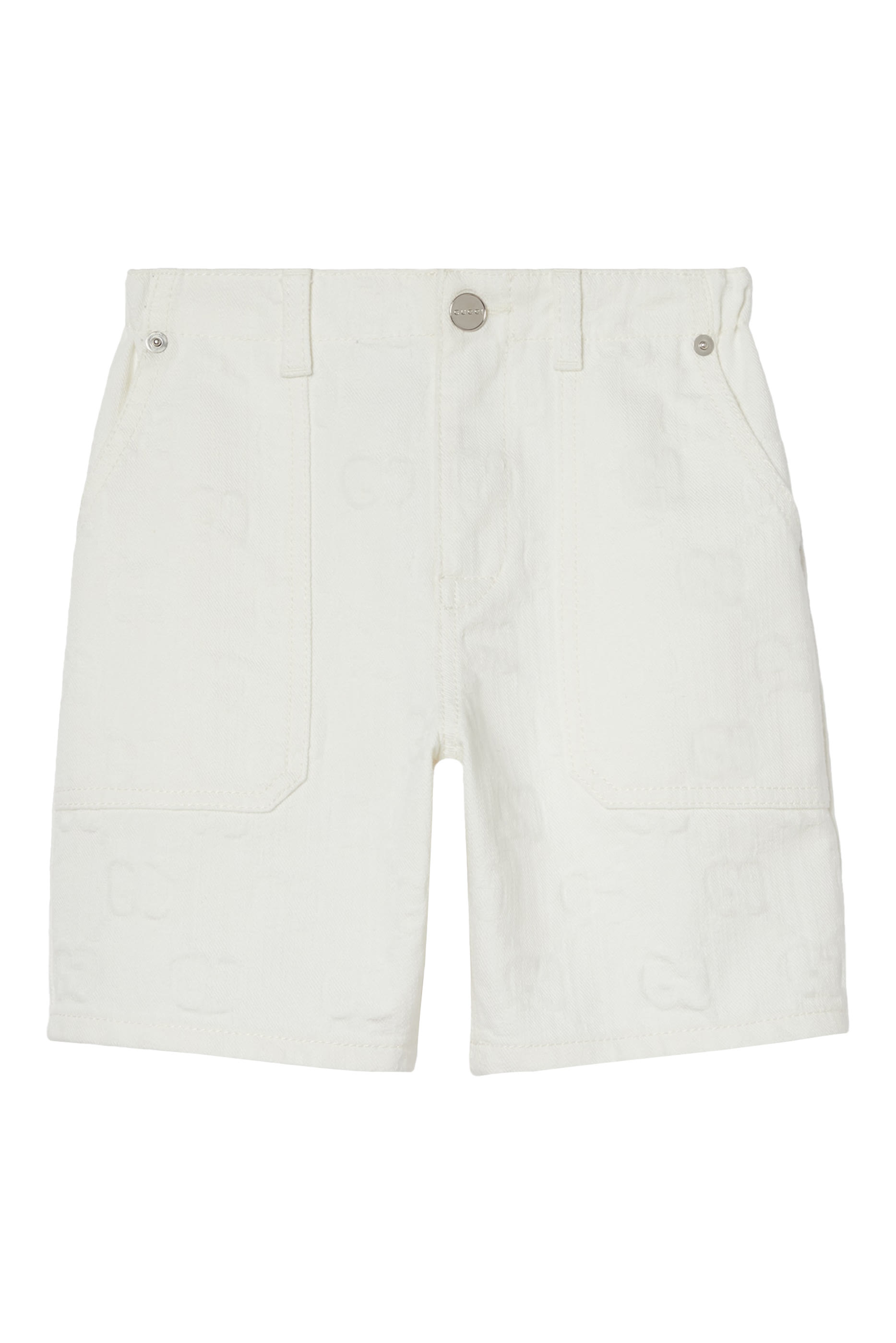 Kids Denim Shorts with Web