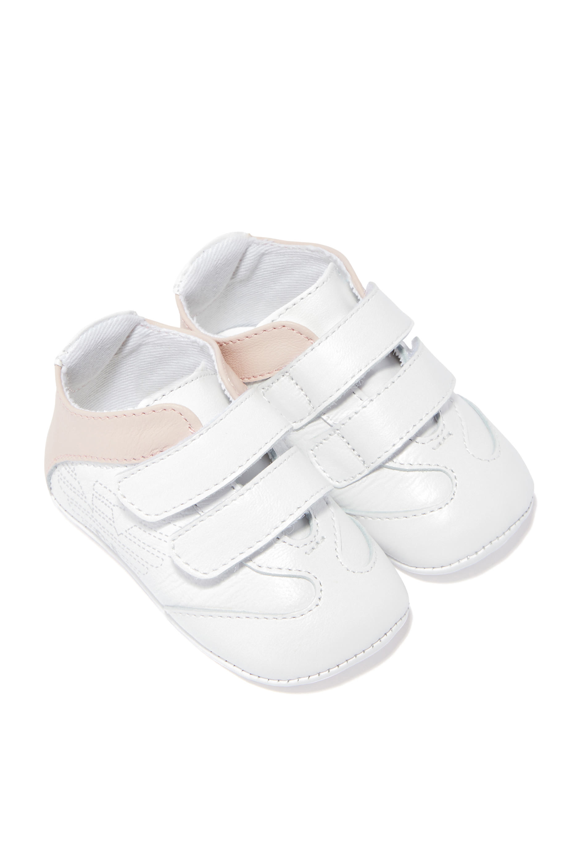 Kids Nappa Leather Sneakers