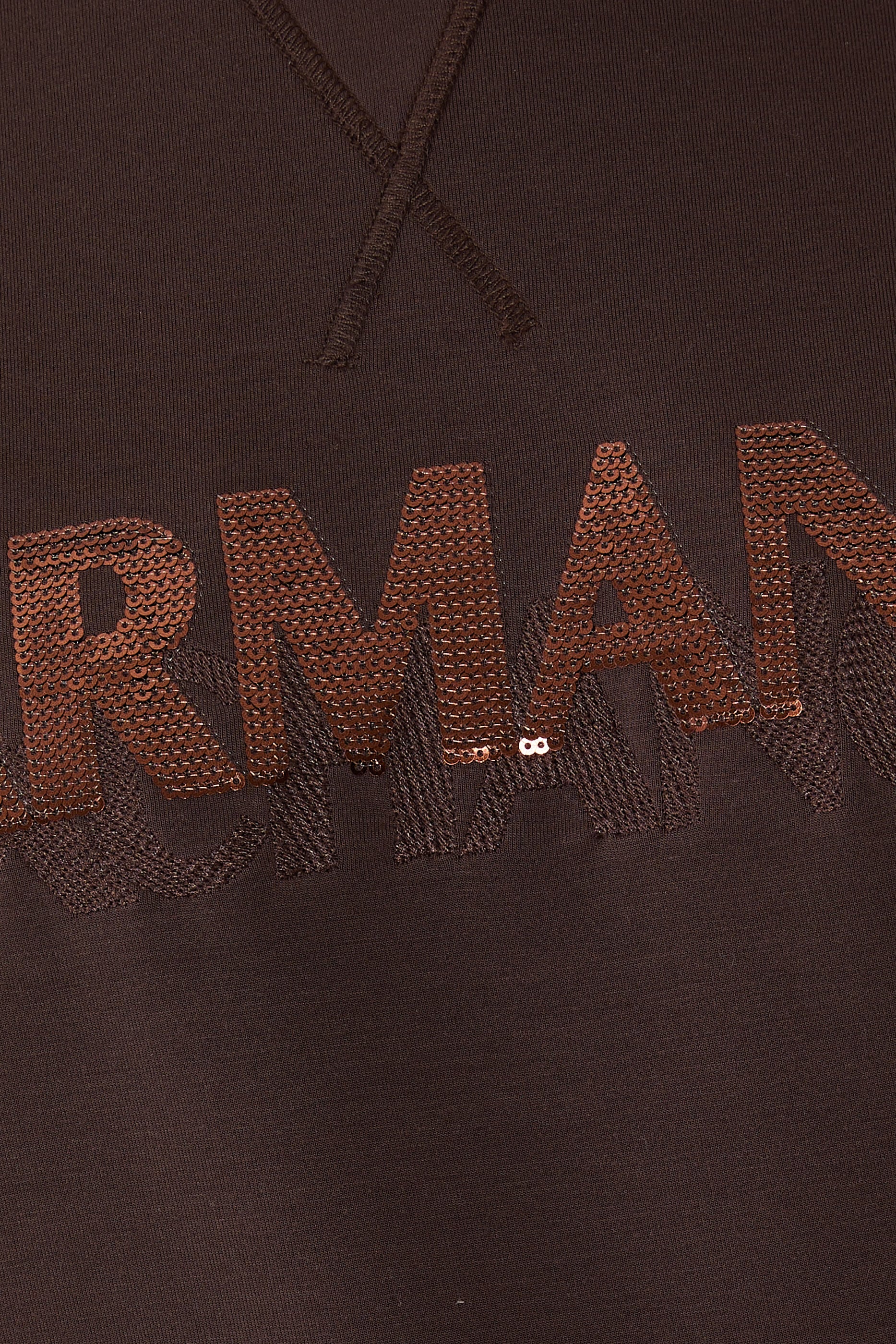 Logo Rib-Detail Sweatshirt