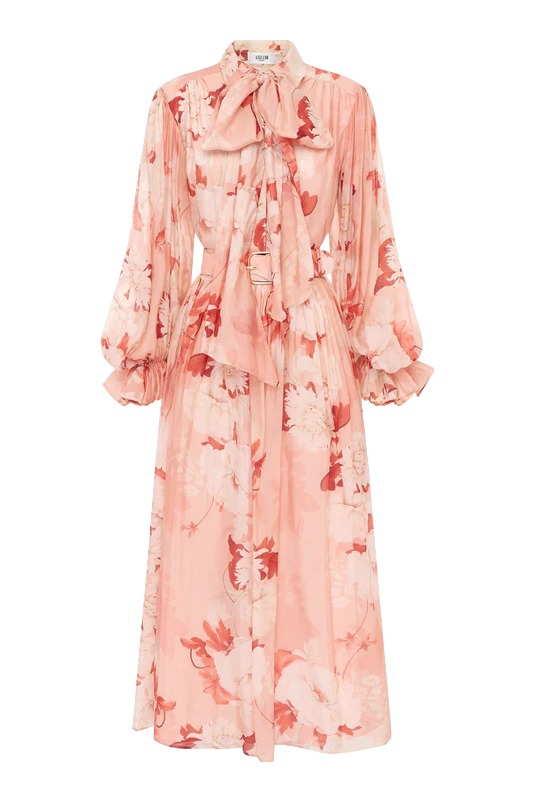 Cassie Tie Neck Midi Dress