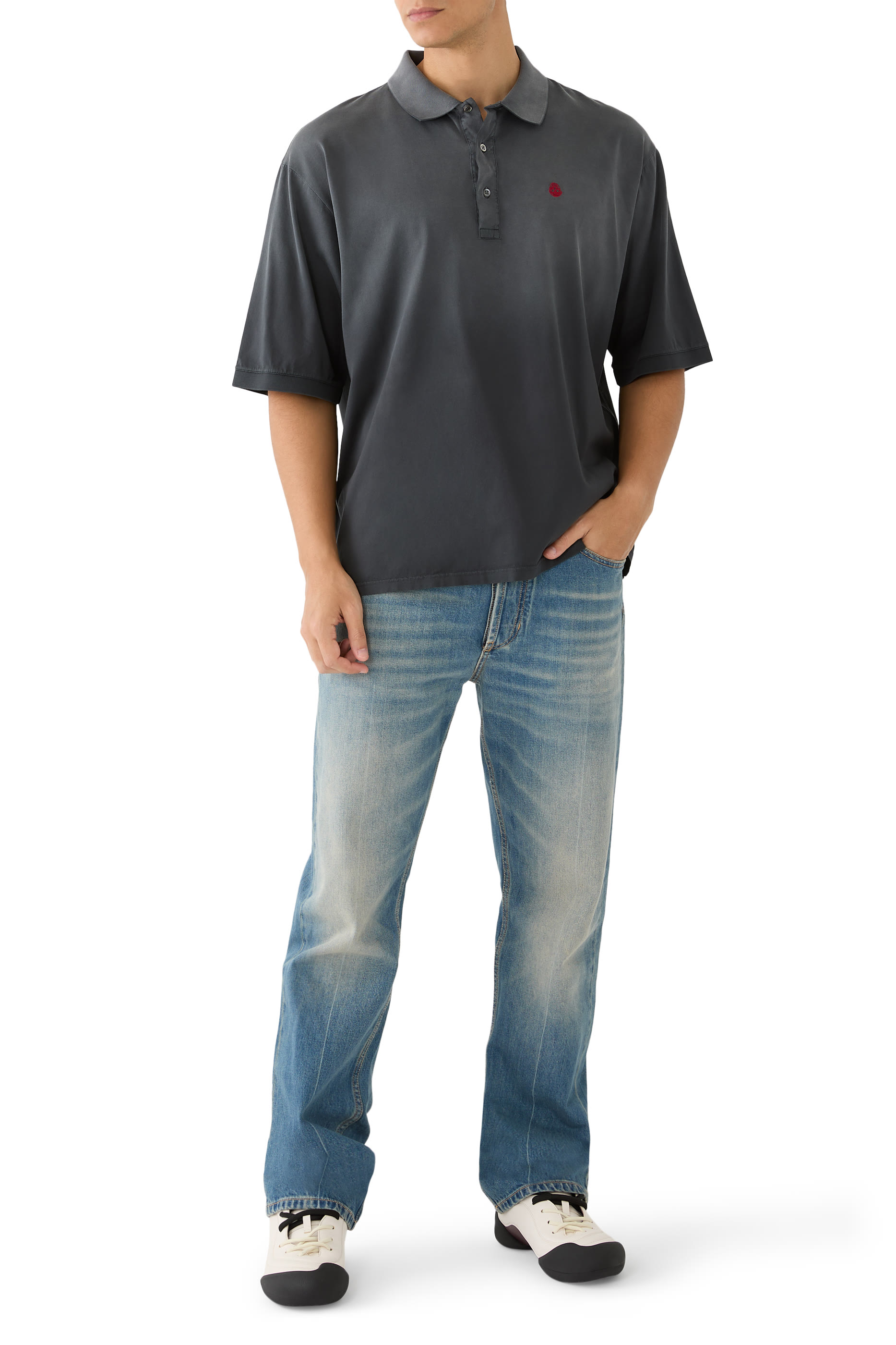 Oversized Polo Shirt