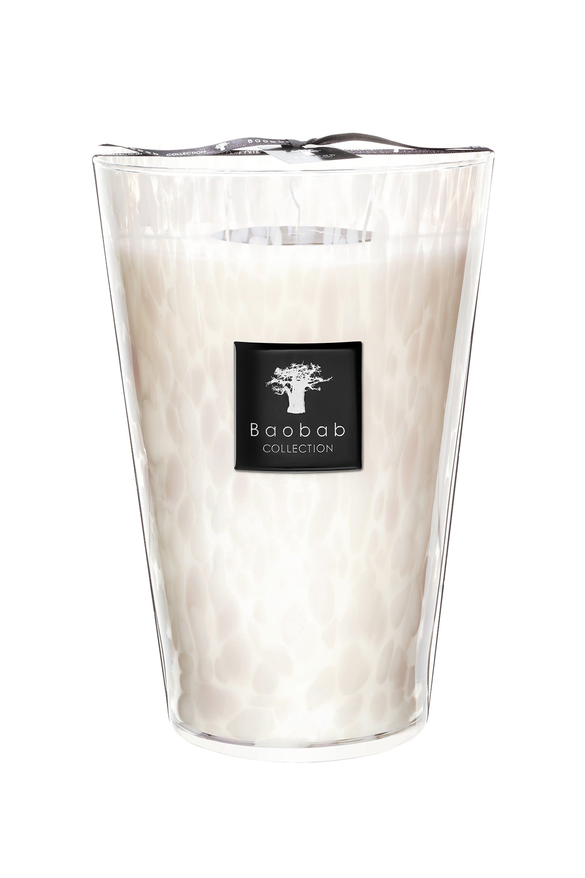 Maxi Max Pearls White Candle