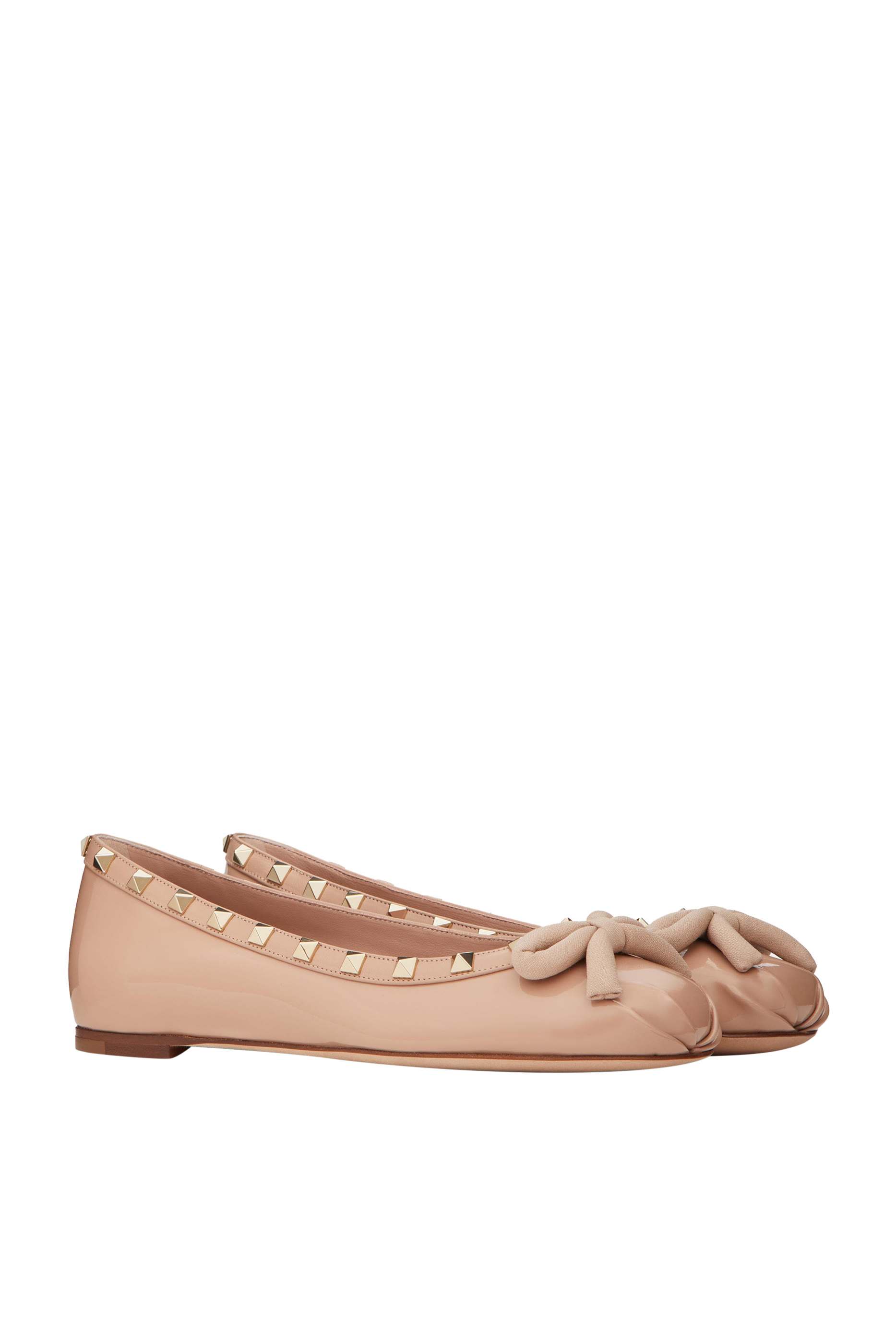  Rockstud Ballerina Flats