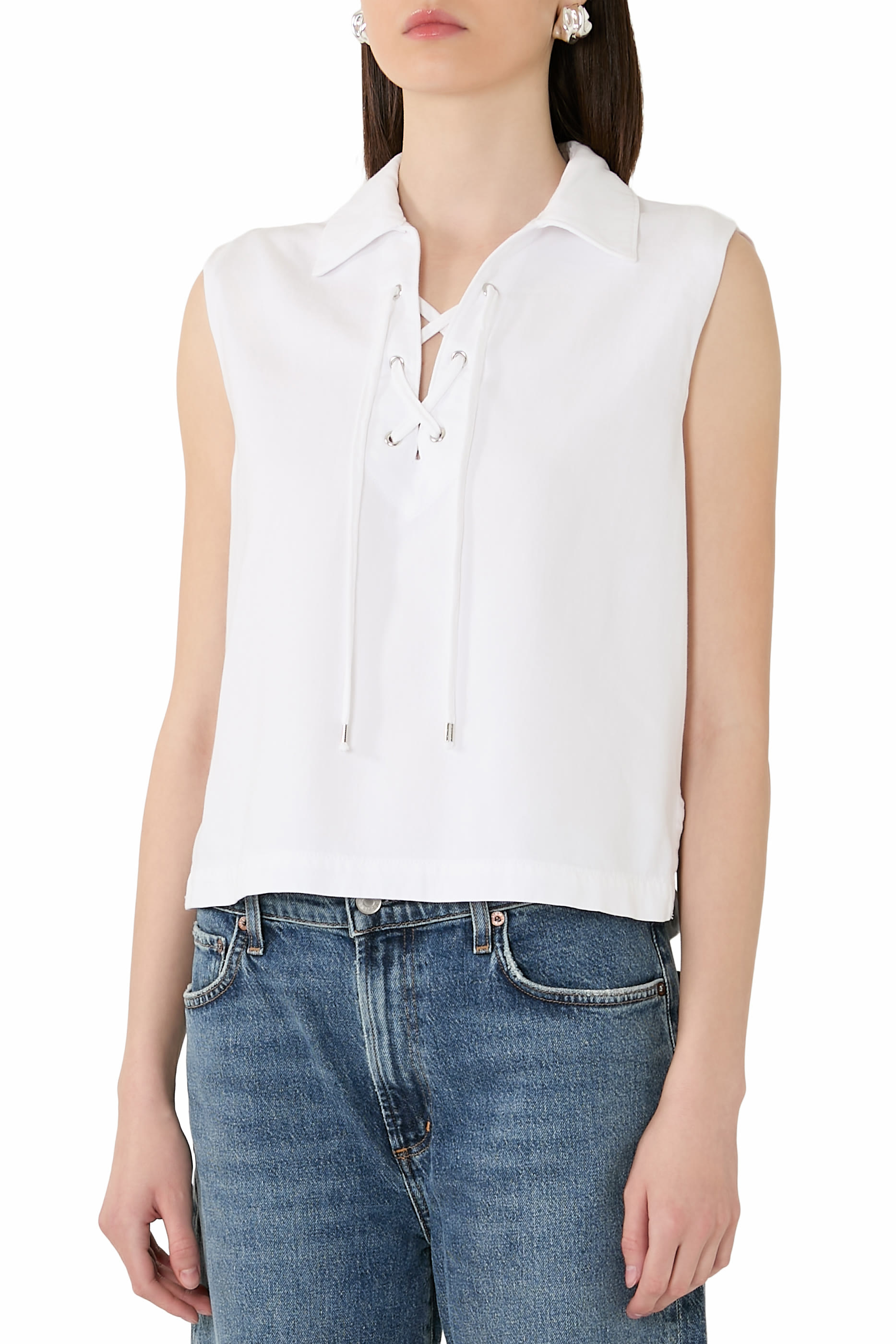 Fiona Lace Up Shirt 