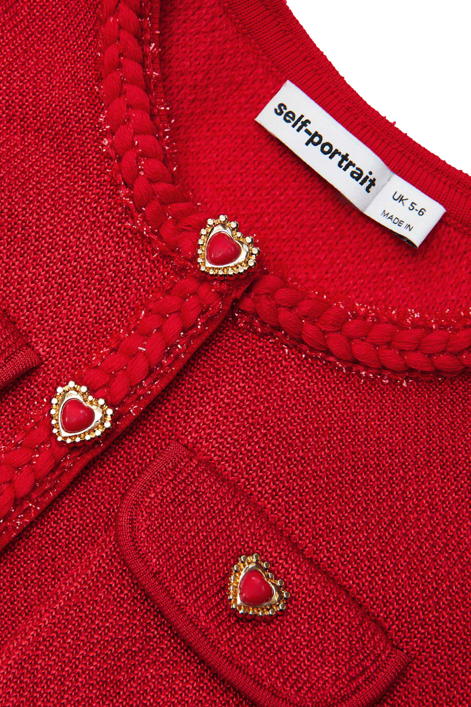 Kids Knit Pleated Dress