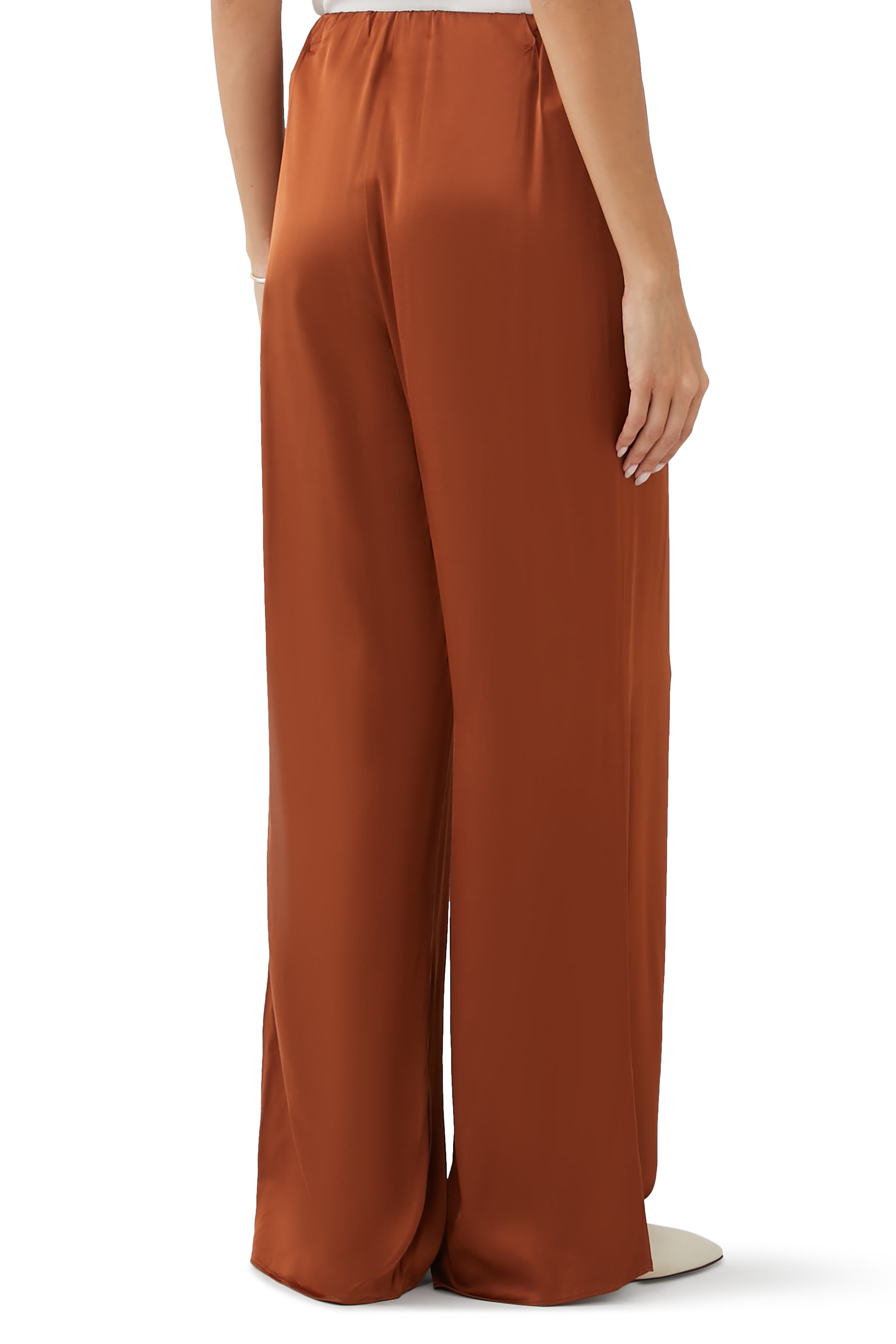 Satin Pull-On Pant 