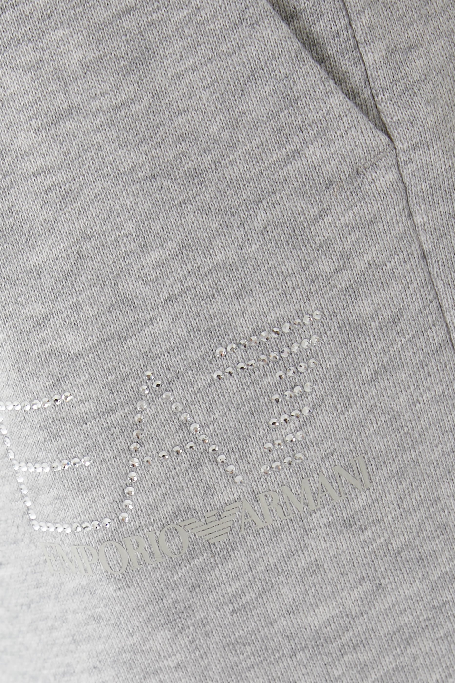 EA7 Logo Jersey Trousers