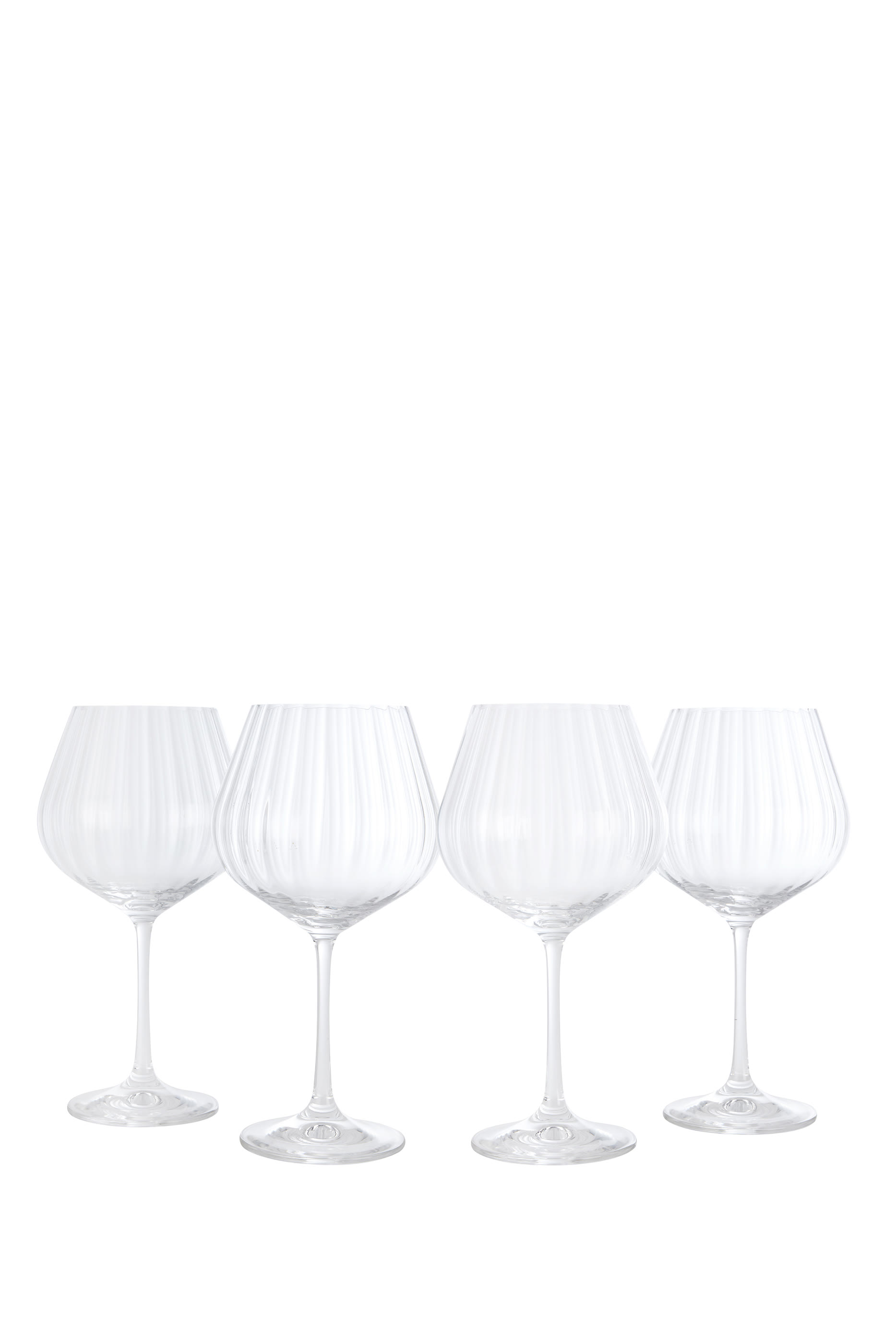 Skye Optic Balloon Glass, Set of 4
