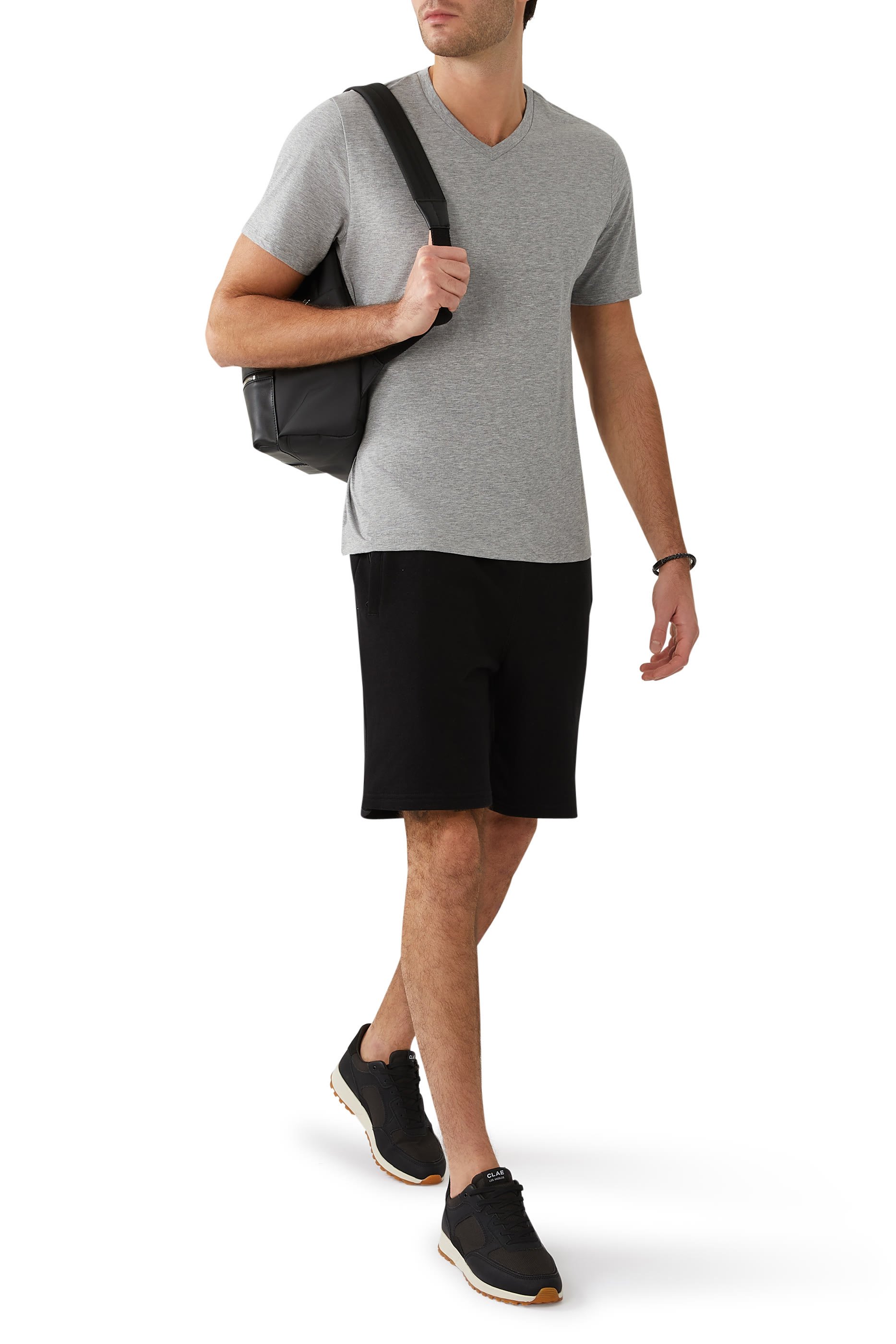 Pima Cotton V-Neck T-Shirt