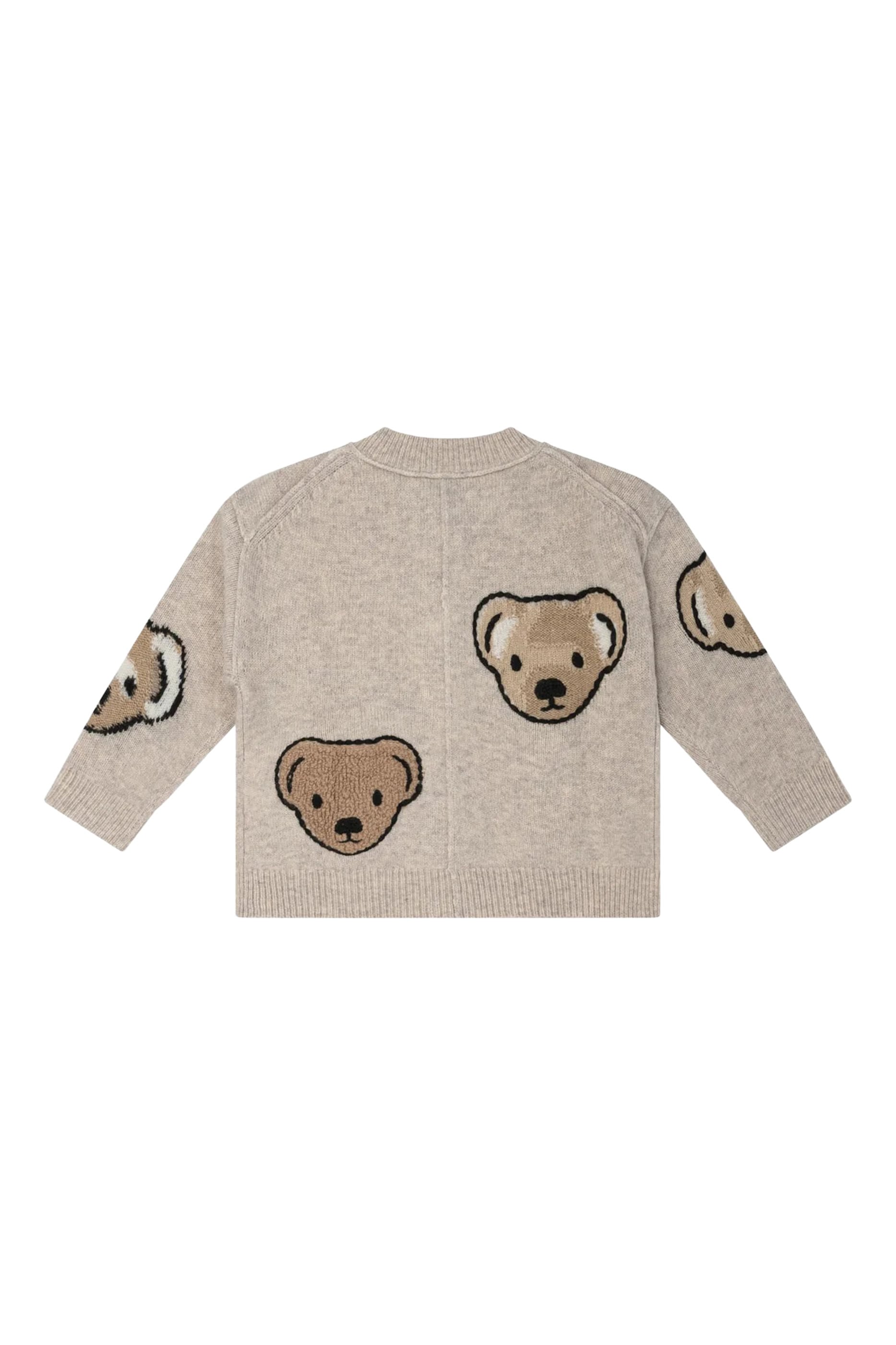 Kids Thomas Bear Wool Cardigan