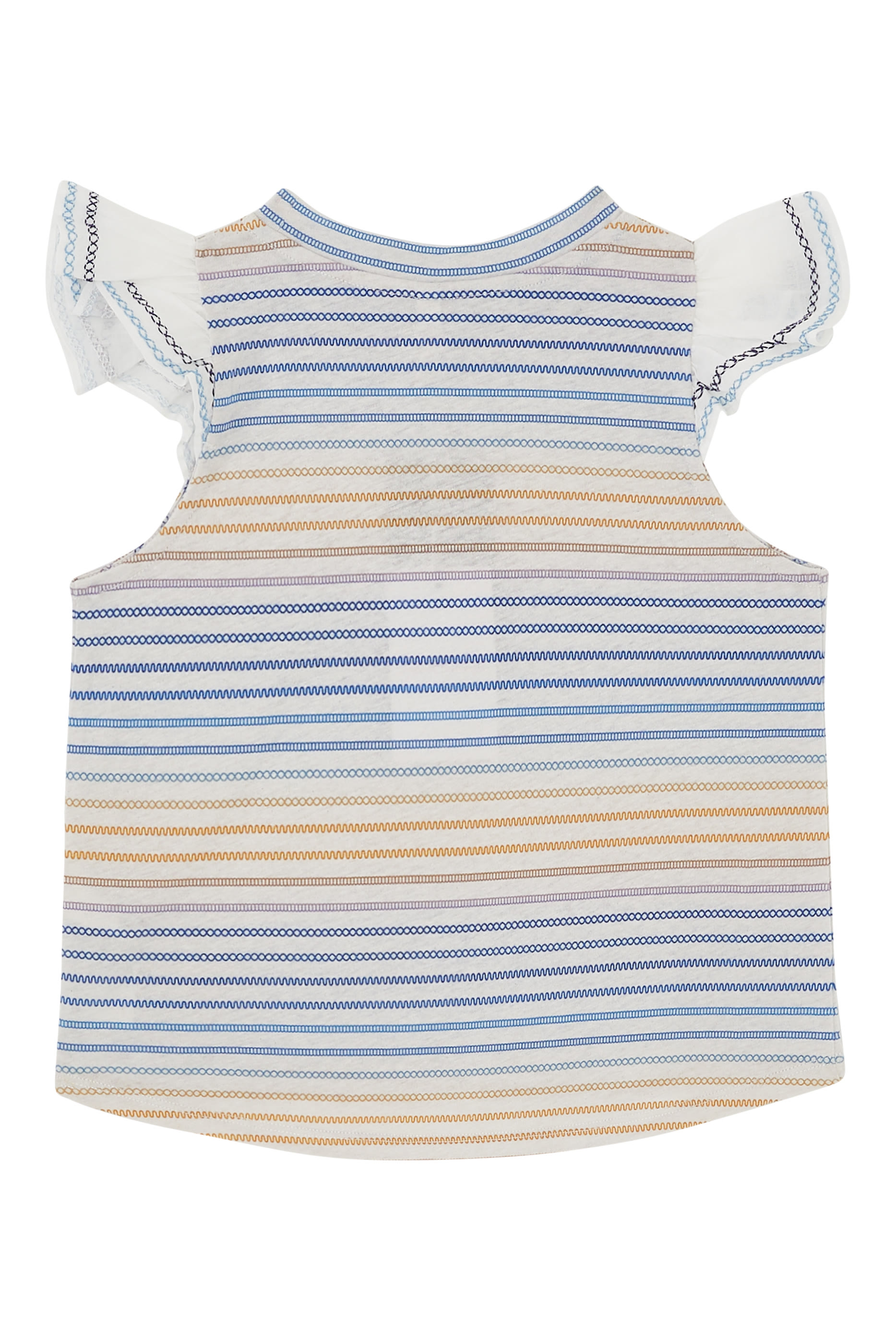 Kids Halliday Frill Sleeve T-Shirt