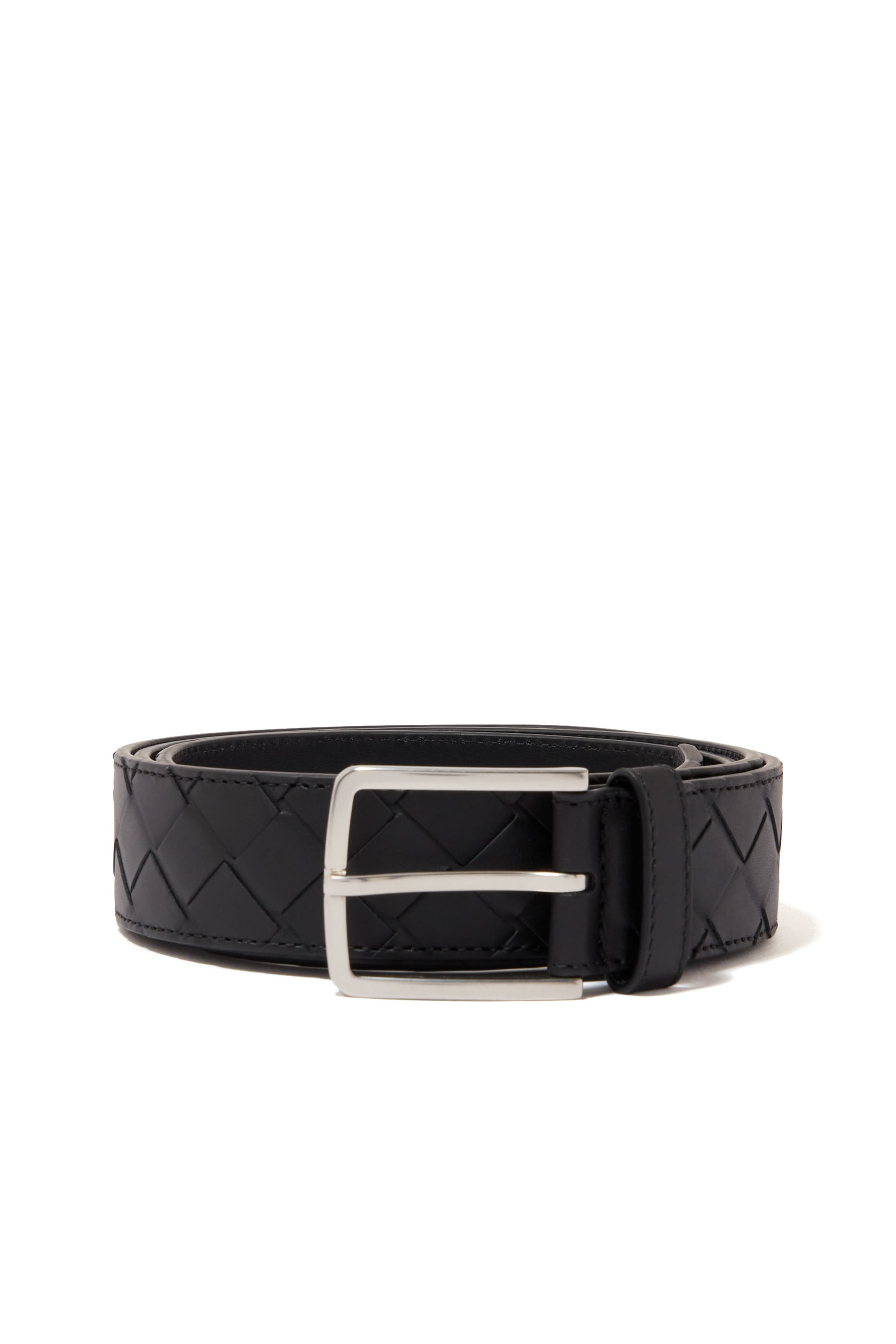 Intreccio Leather Belt