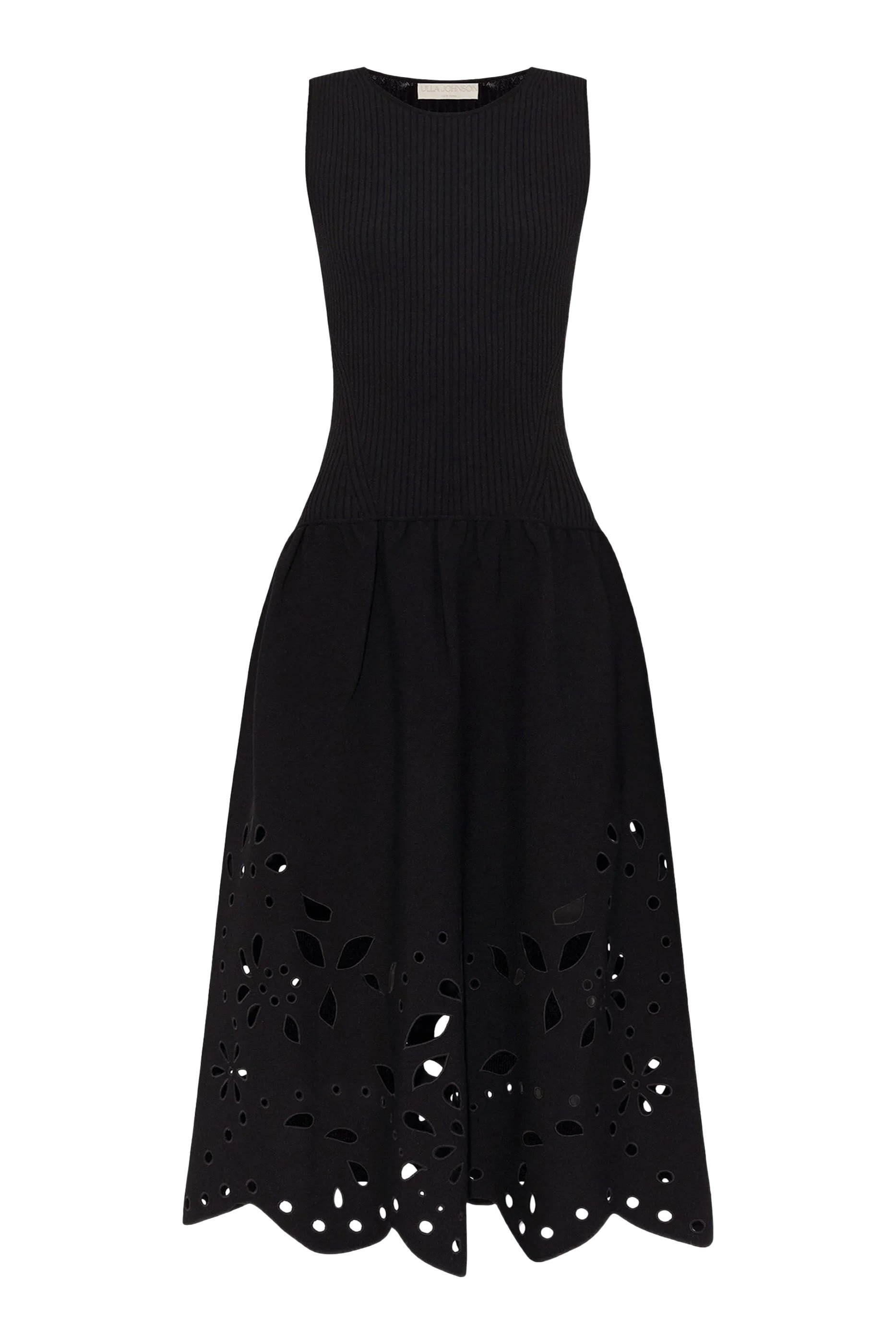  Rosaline Sleeveless Knit Midi Dress 