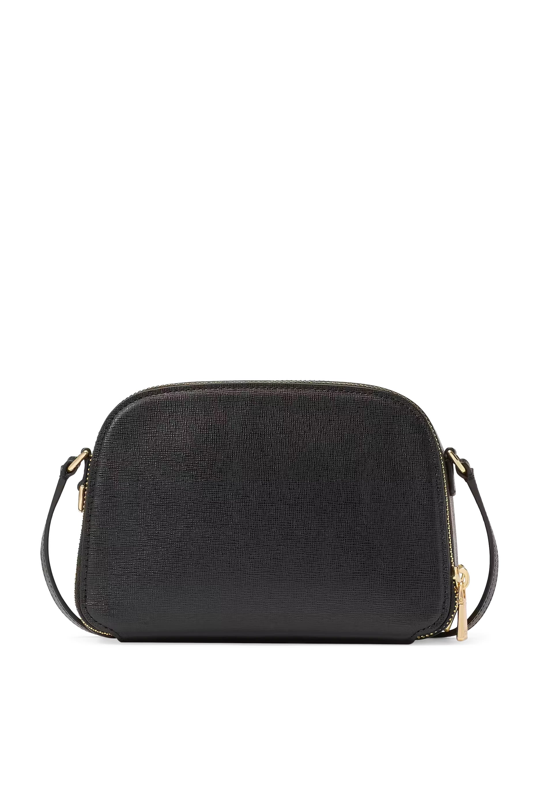 Serena Double Zip Dome Crossbody Bag