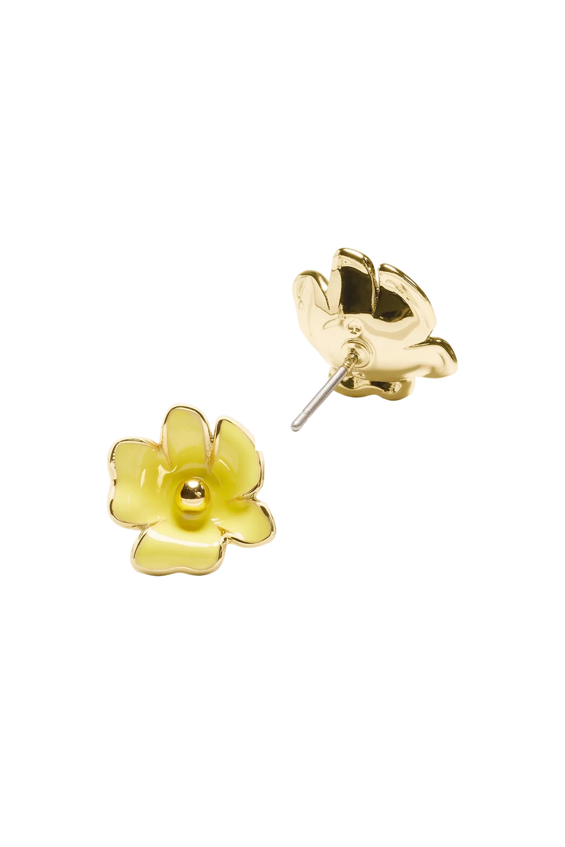 Bloom Flower Studs, Enamel & Titanium Posts