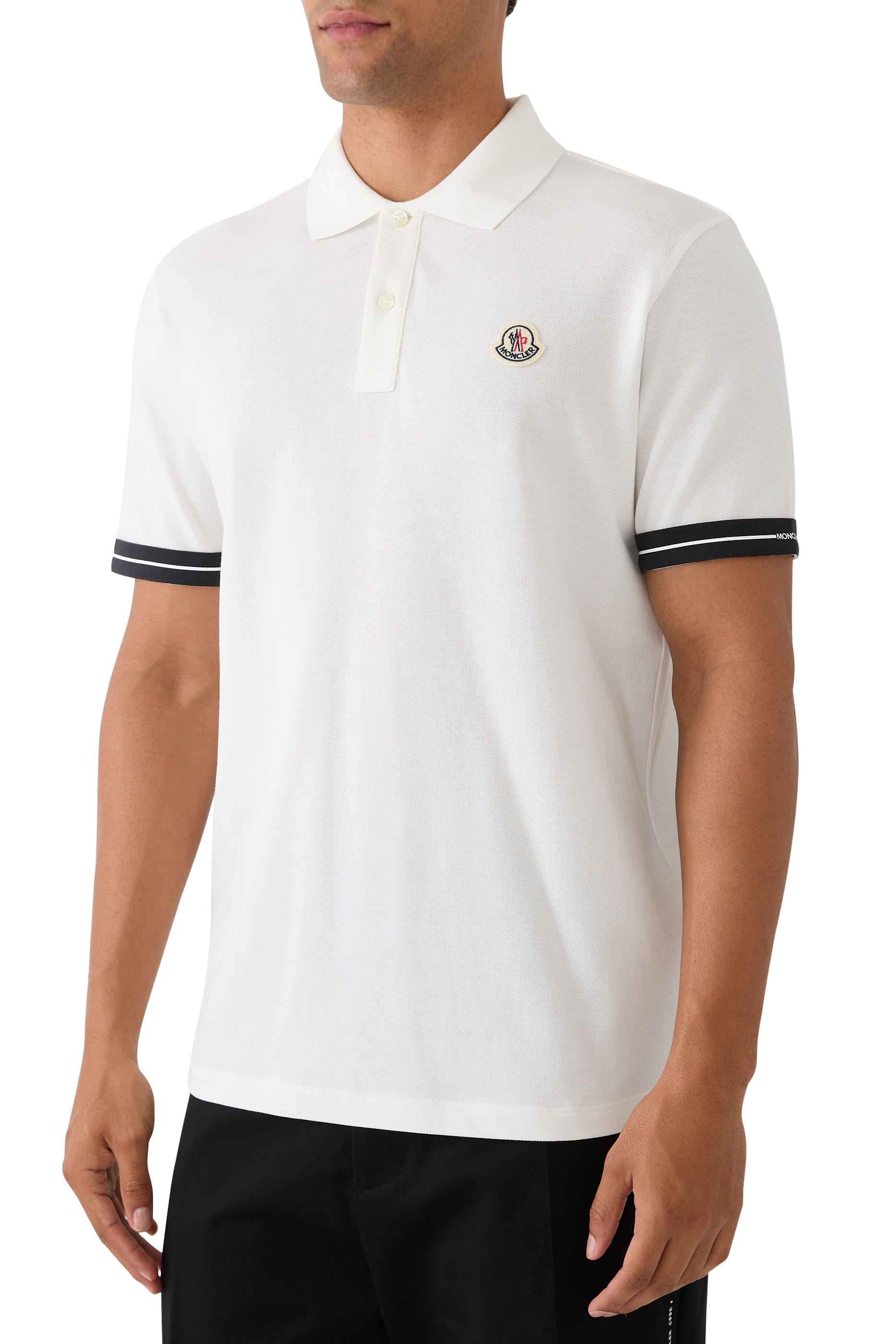 Logo Cotton Piquet Polo Shirt