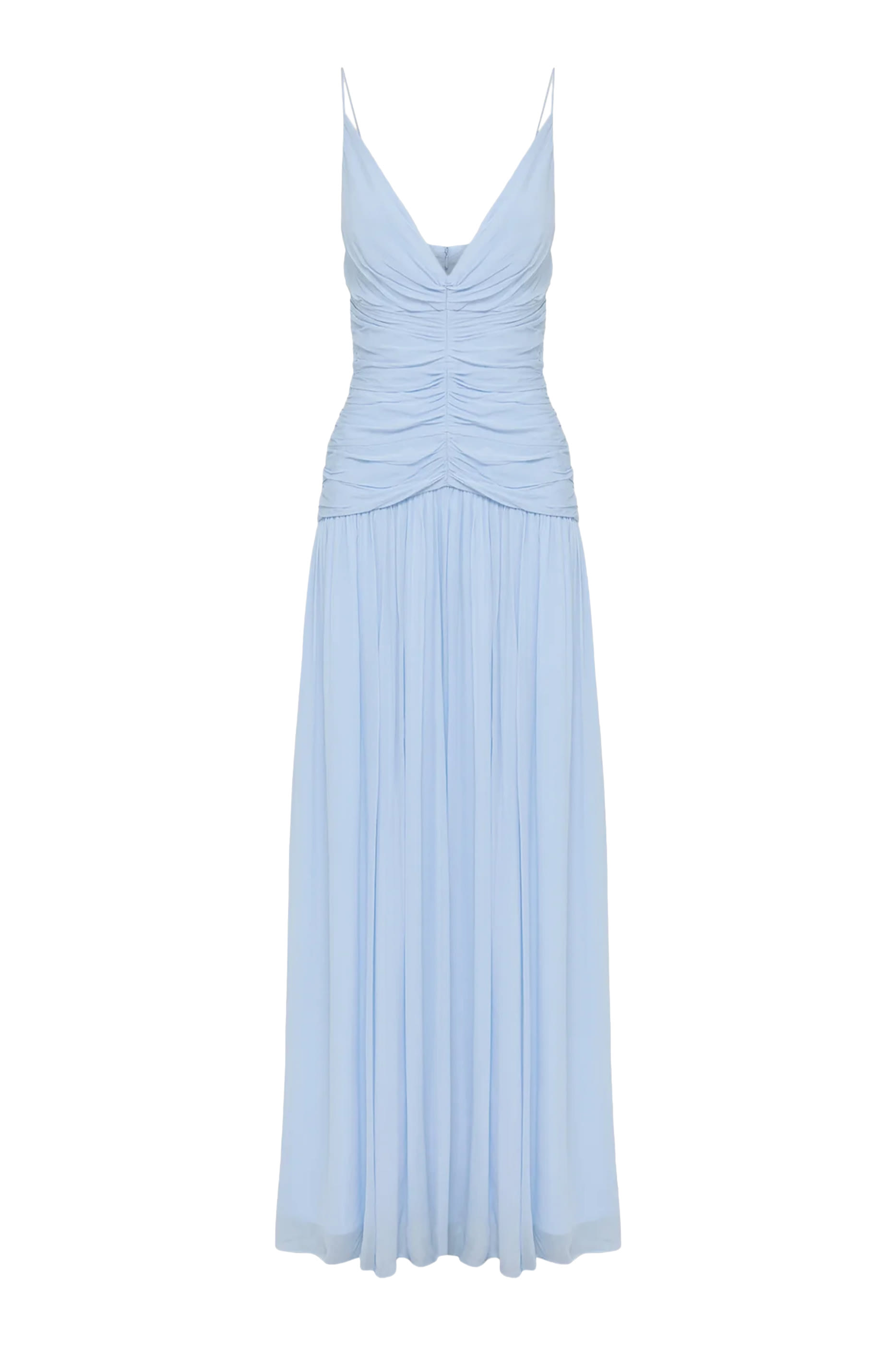 Juno Gathered Bodice Maxi Dress