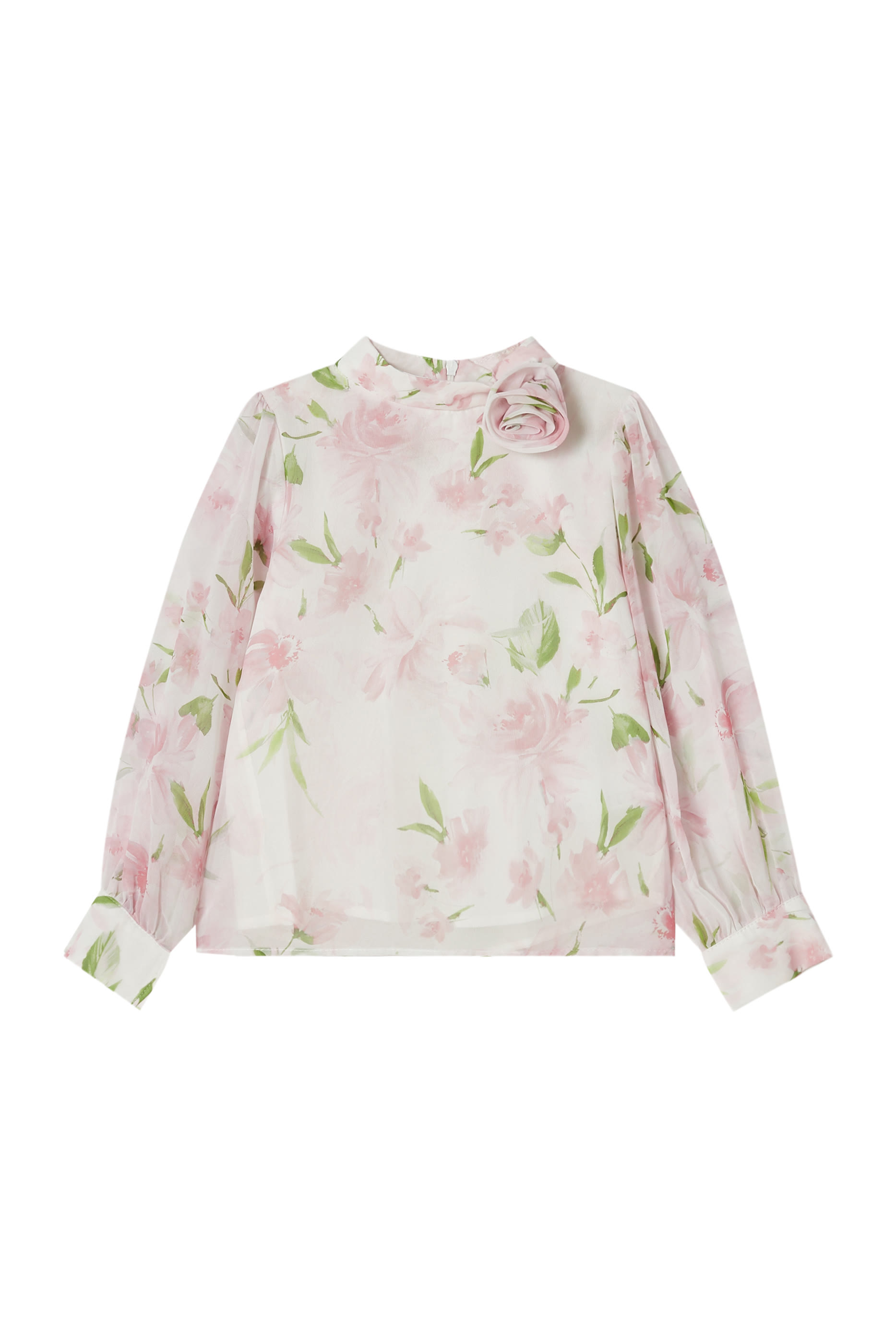 Kids Floral-Print Blouse 