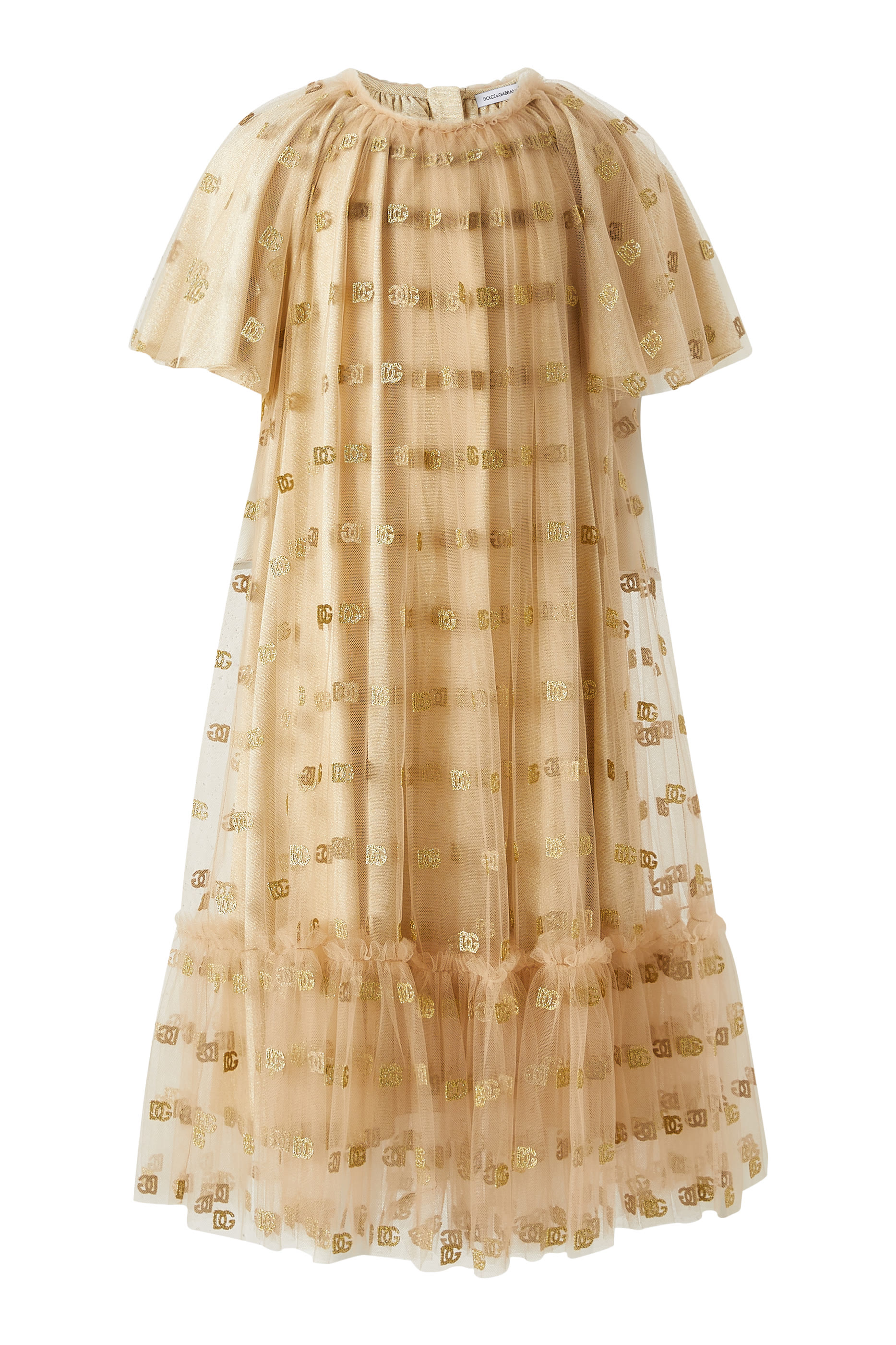 Kids Logo Flared Dress