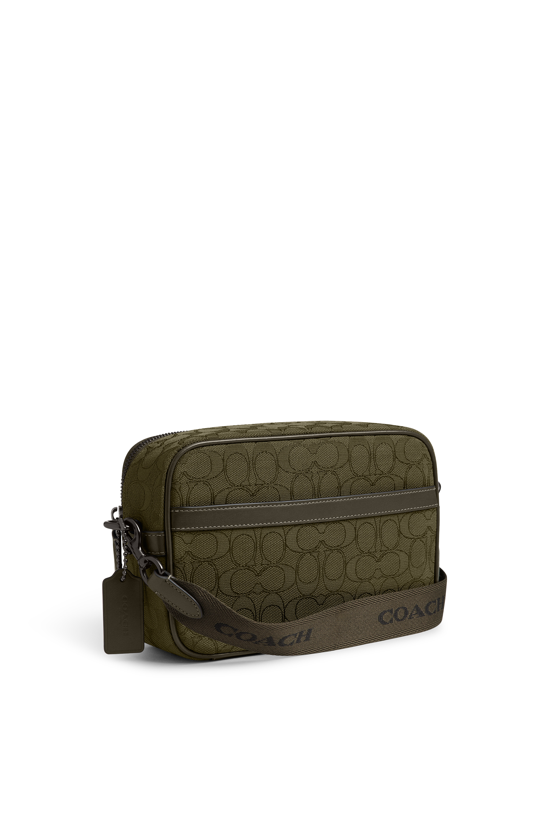 Theo Camera Bag in Signature Jacquard