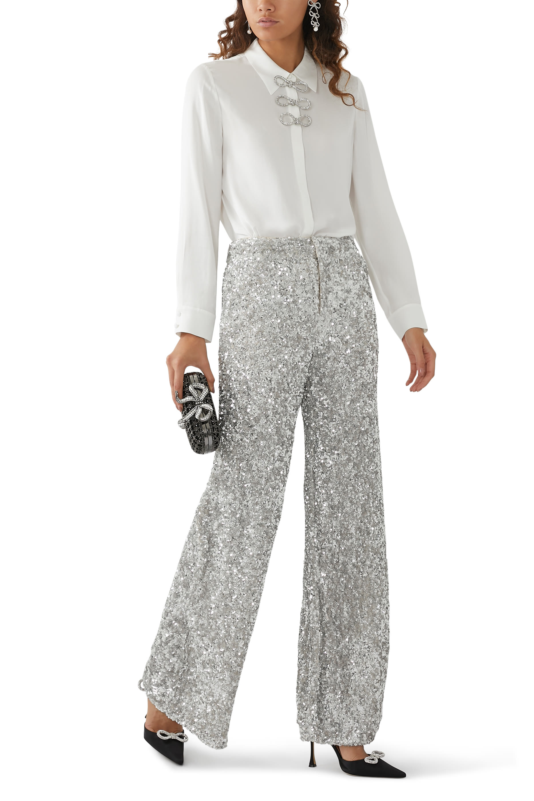 Mame Sequin Pants