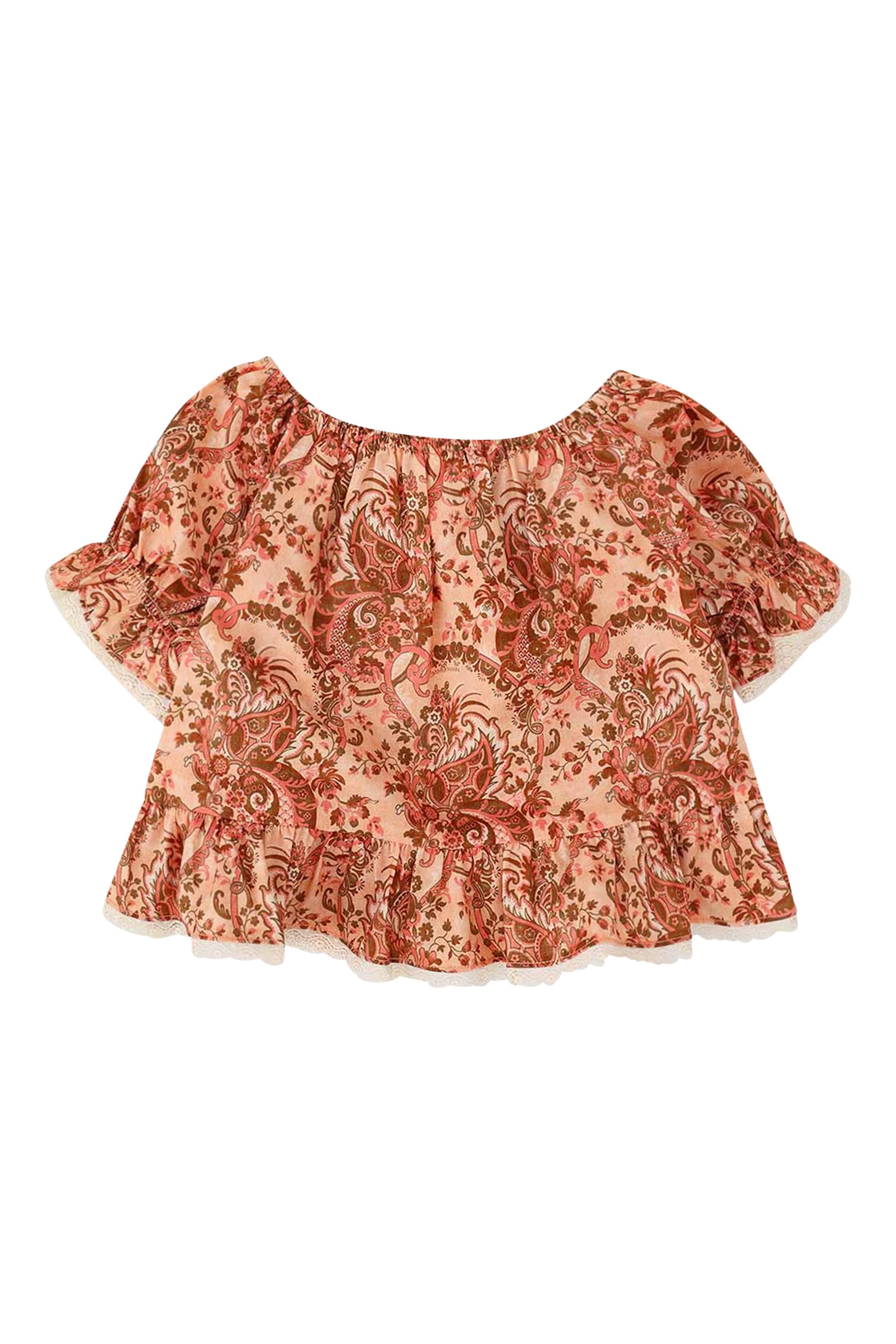 Kids Aster Frill Sleeve Top 