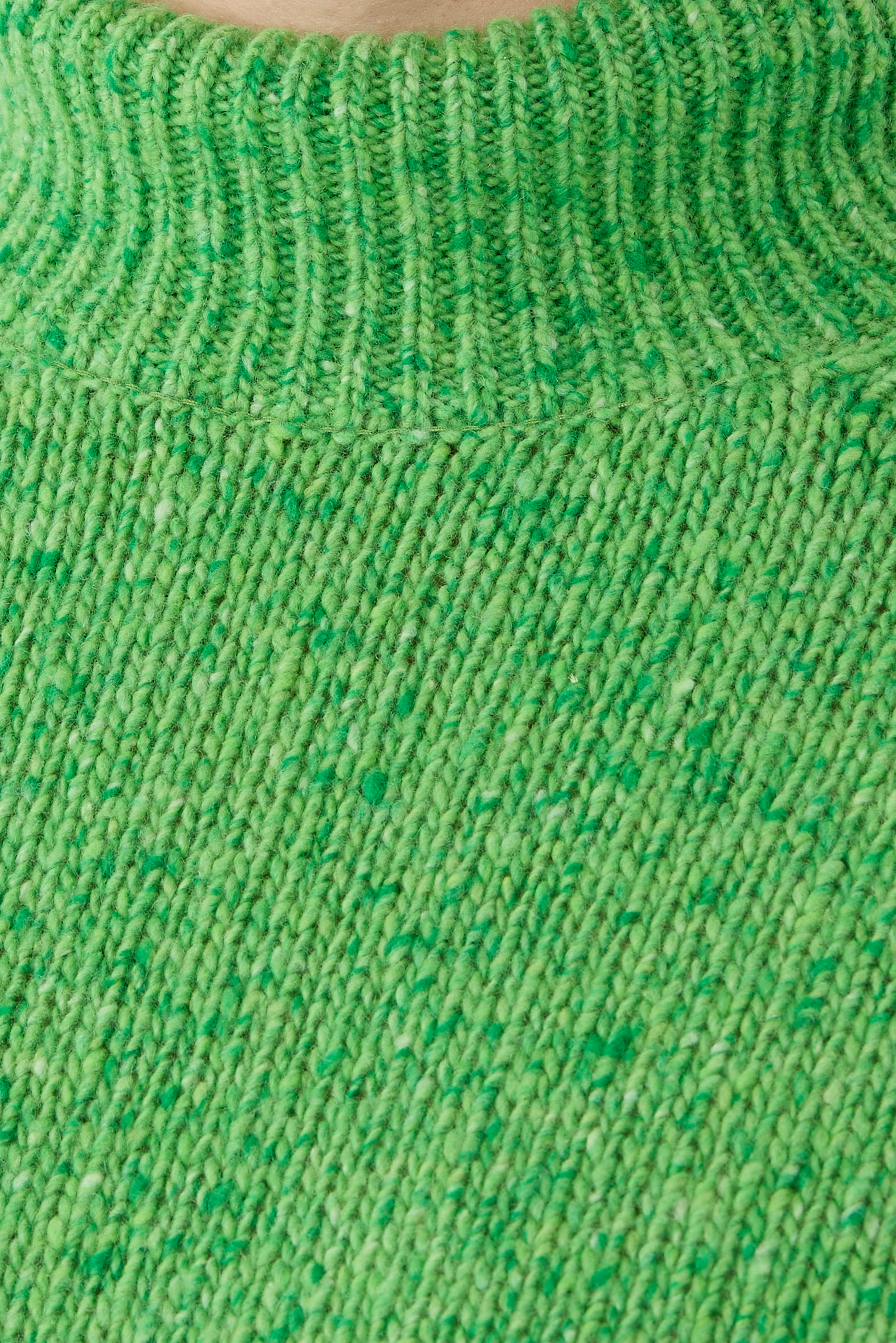 Cashmere Melange Knit Turtle Sweater