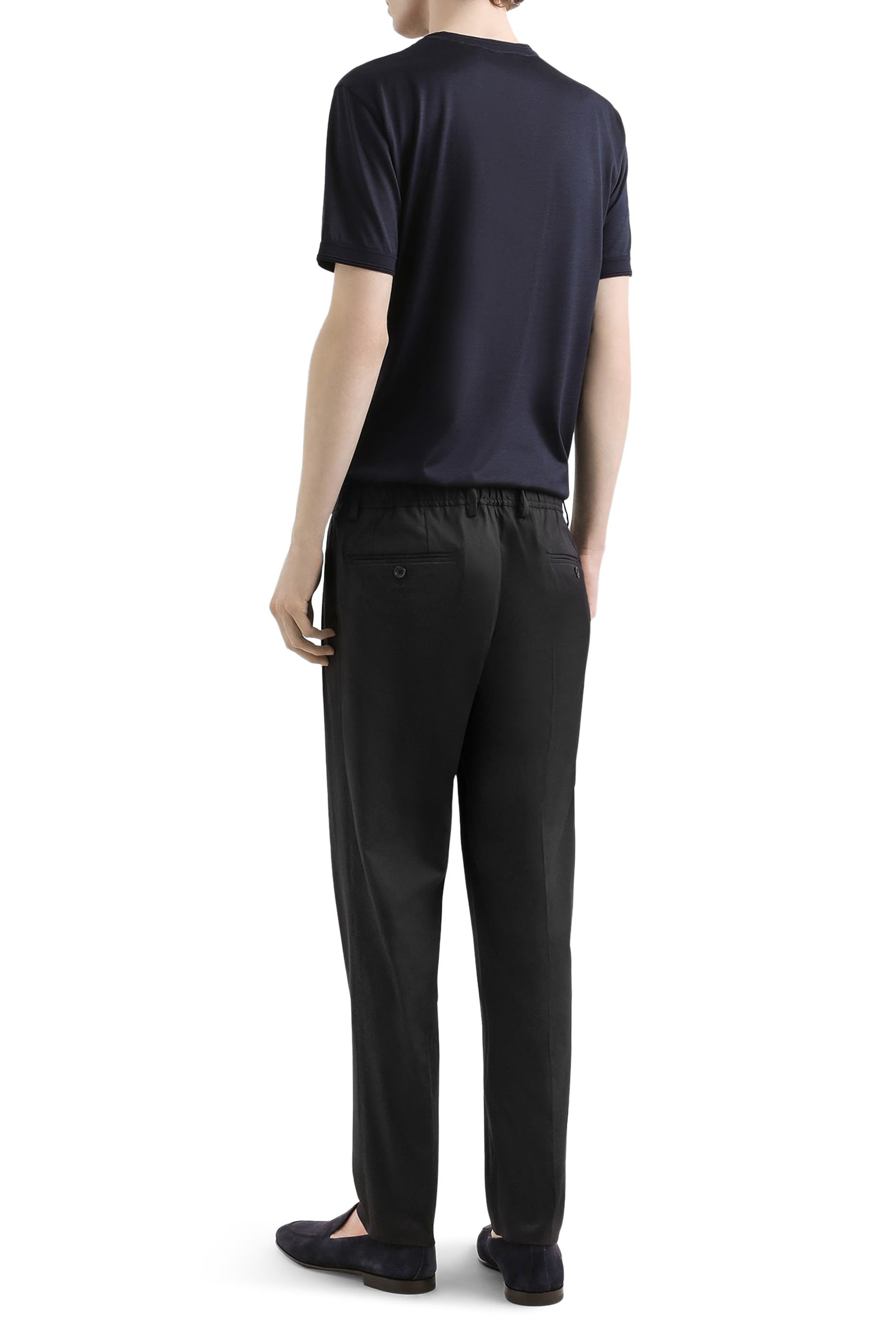 Cotton Gabardine Trousers