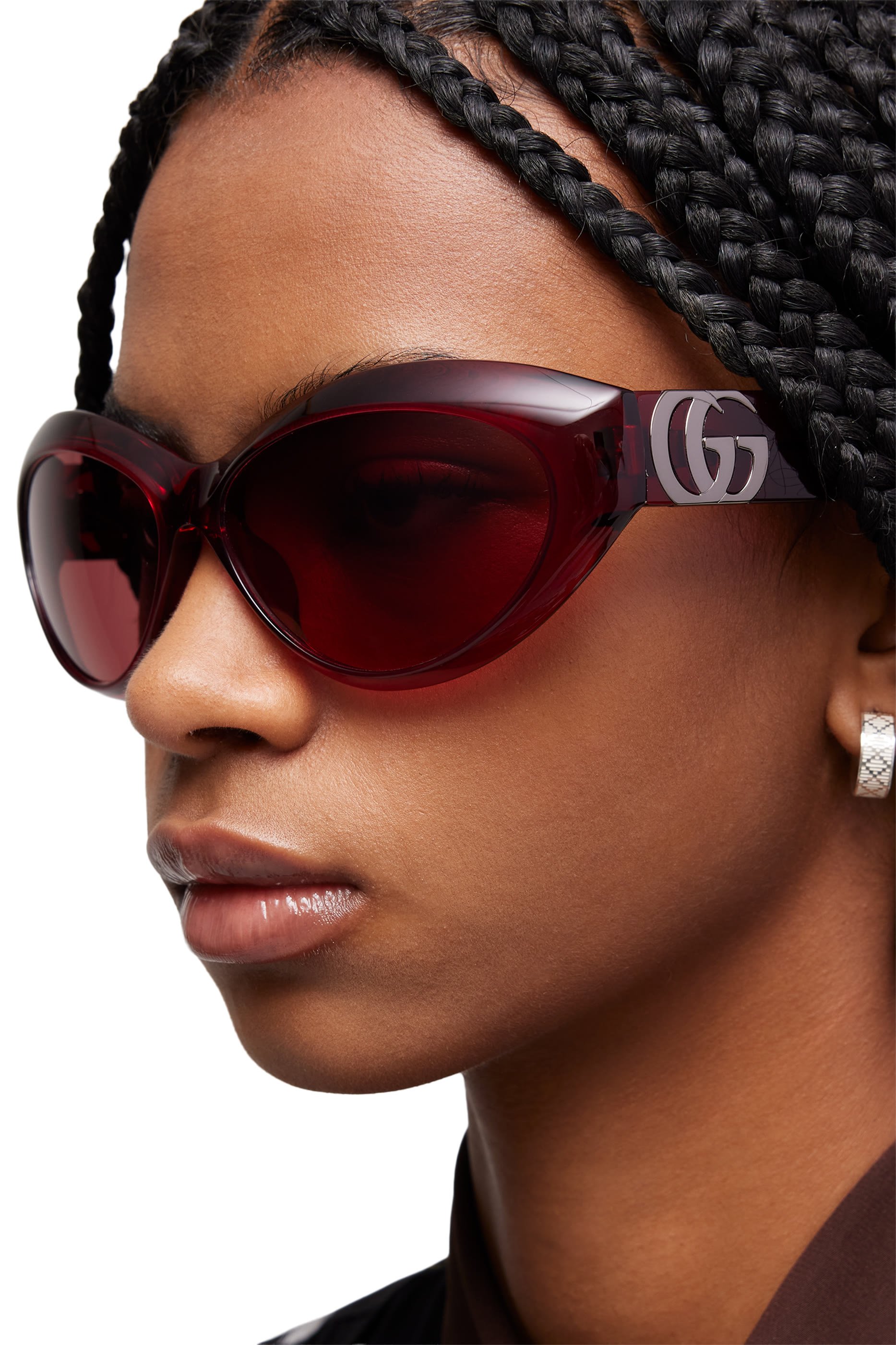 Cat Eye Frame Sunglasses 