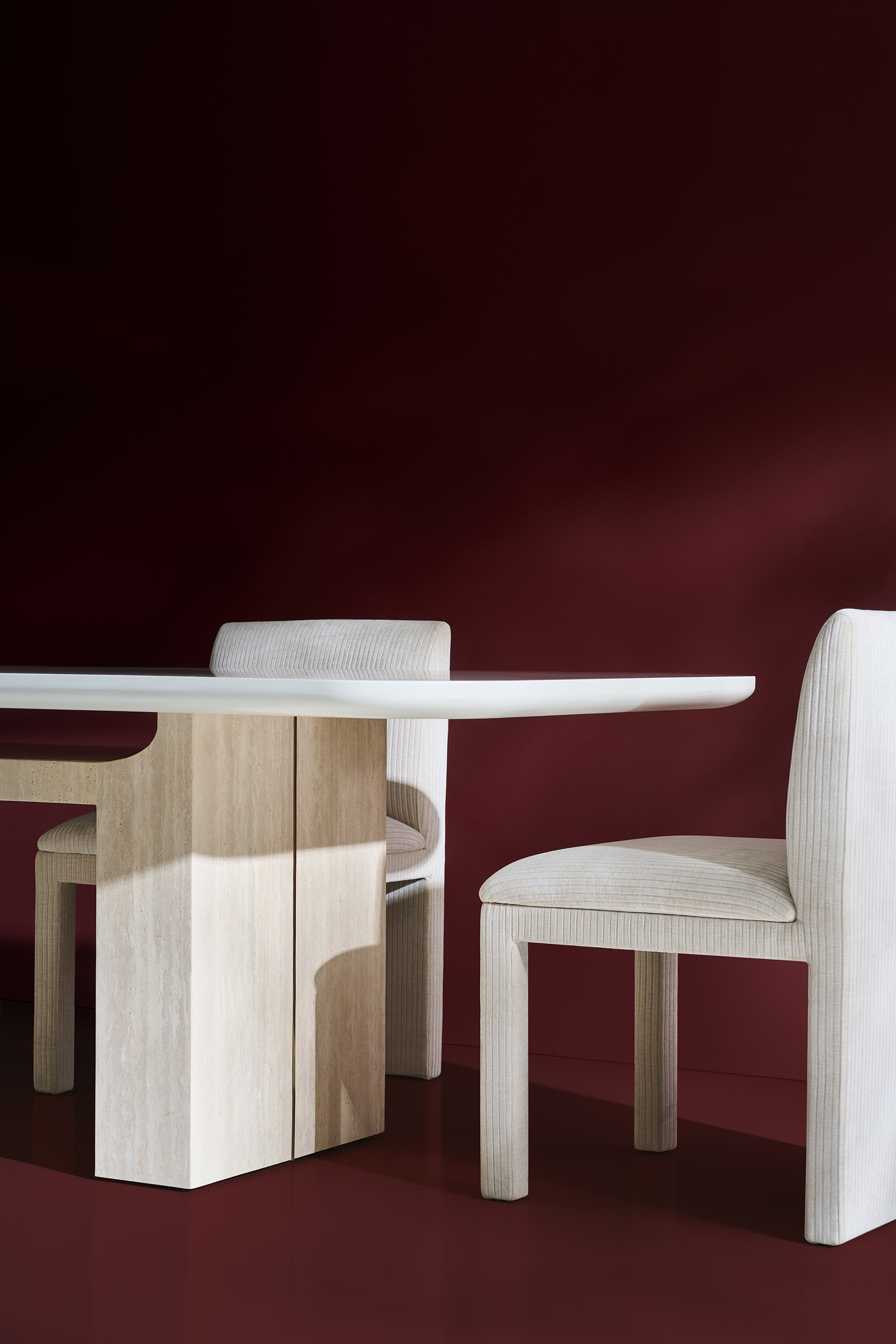 Overlap Rectangle Dining Table