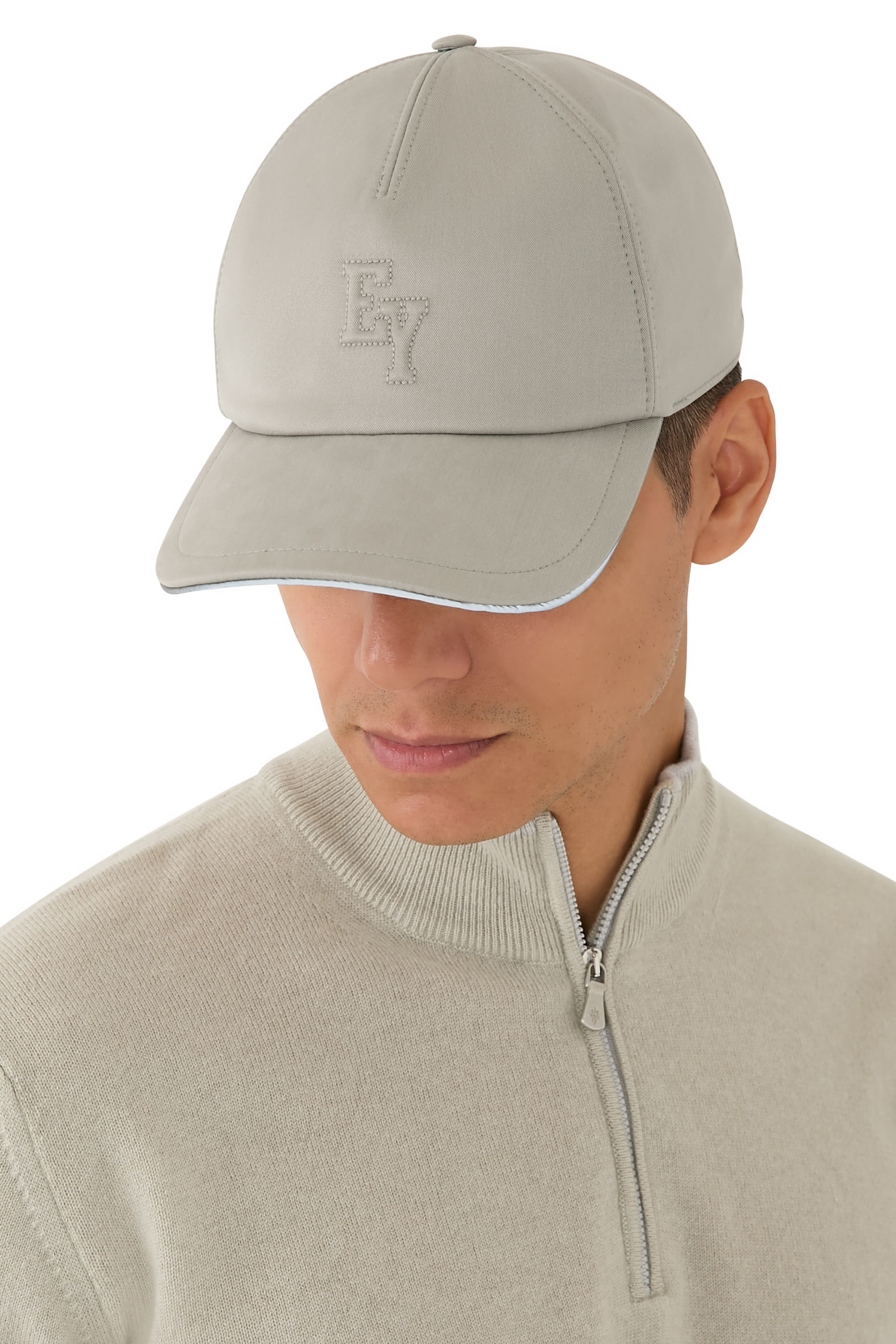 Silk Baseball Cap with Logo