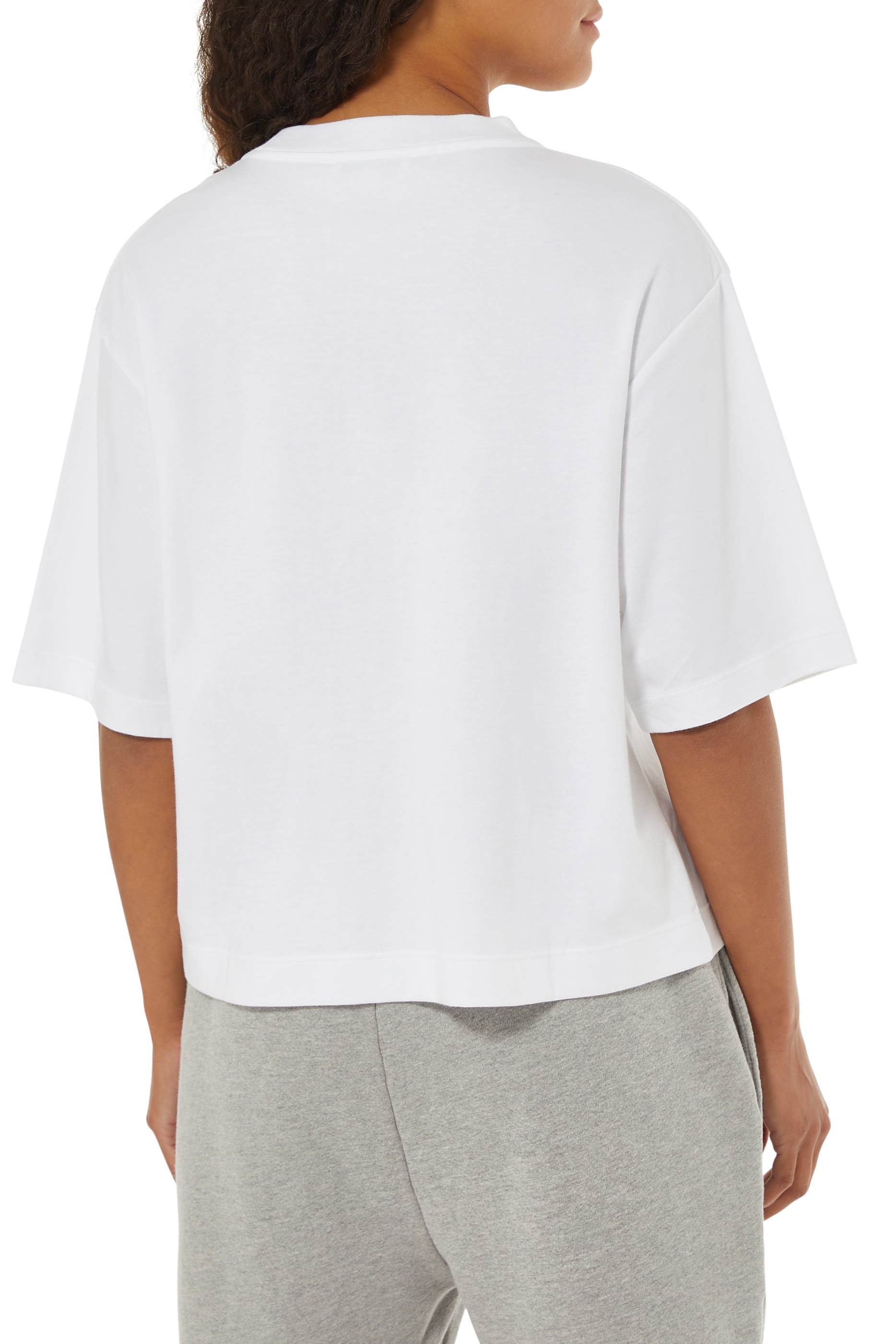 Wide Sleeves Crop Tee