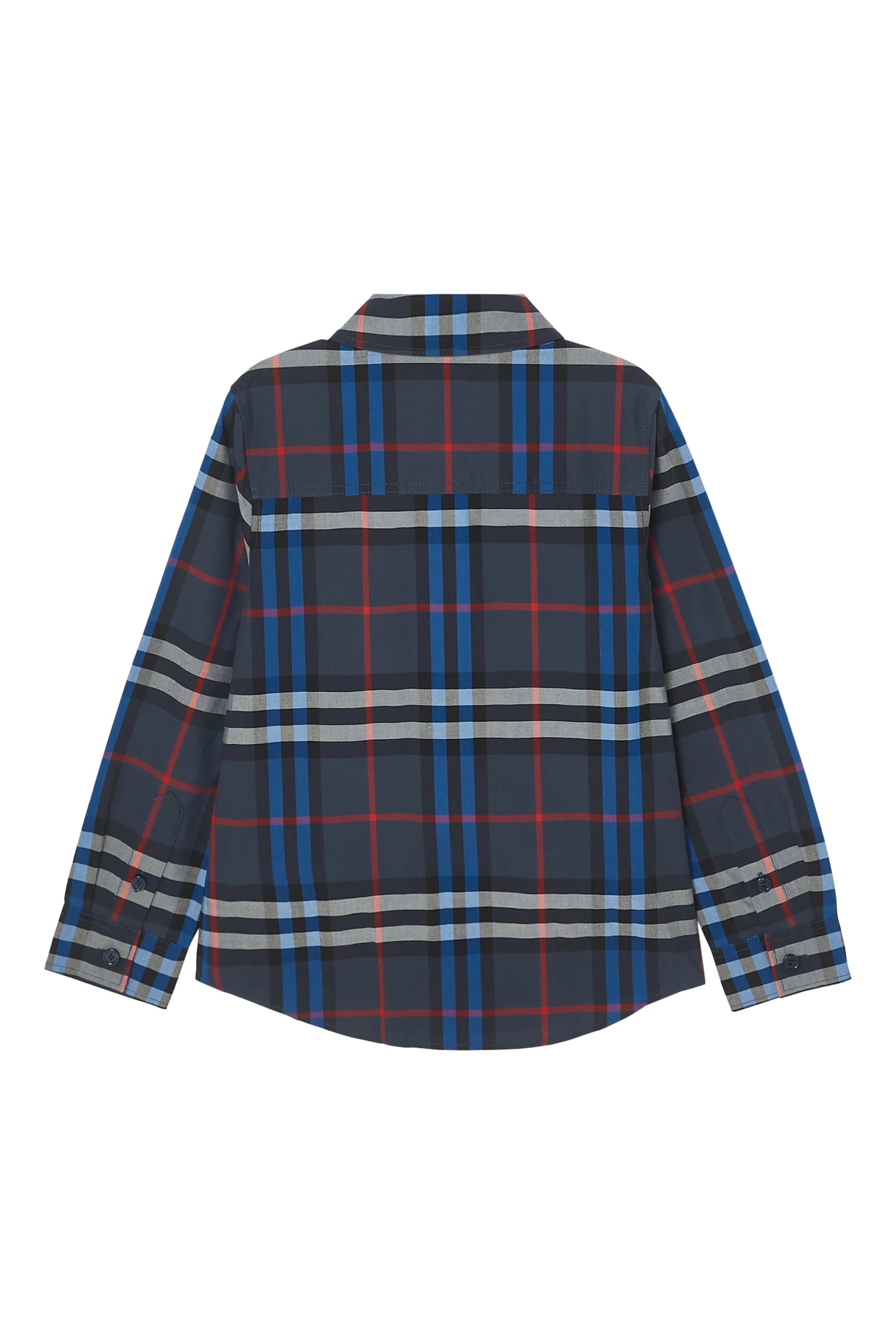 Kids Check Cotton Shirt 